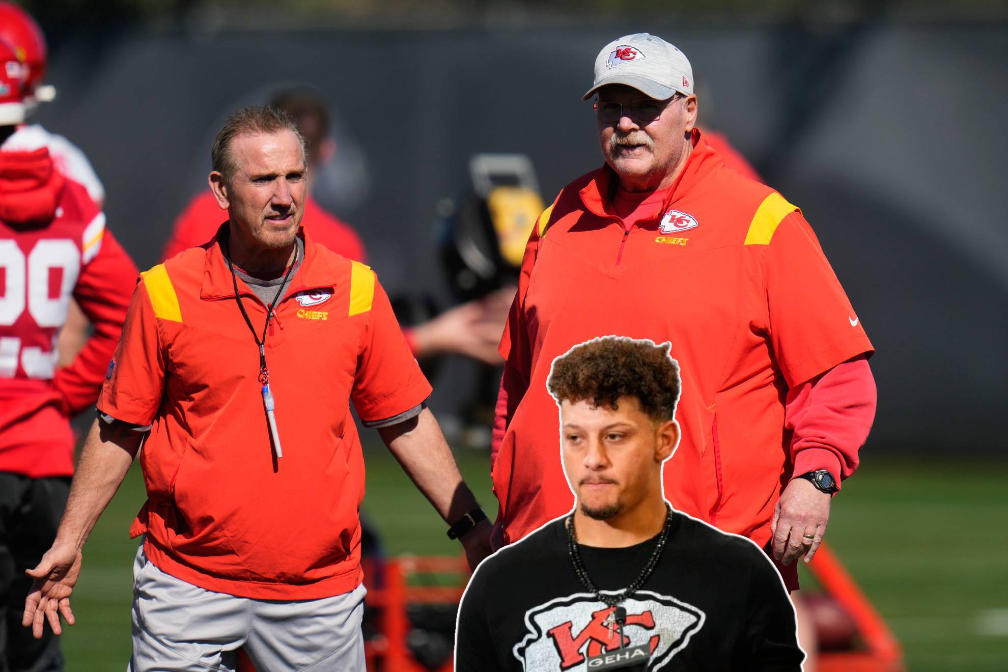 Kansas City Chiefs Steve Spagnuolo Andy Reid Patrick Mahomes NFL
