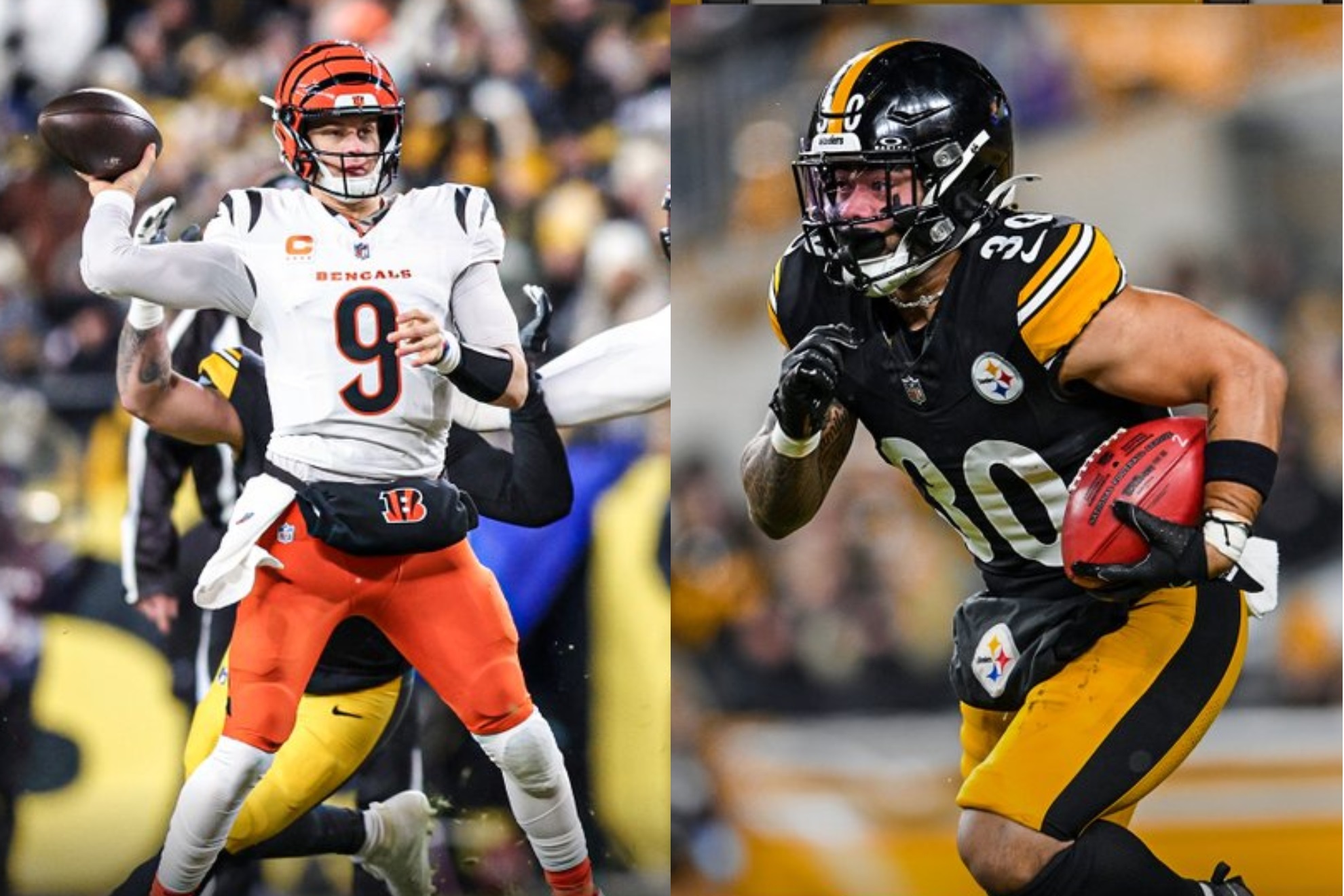 Los Bengals logran vencer a los Steelers en su casa en un gran d�a para Joe Burrow