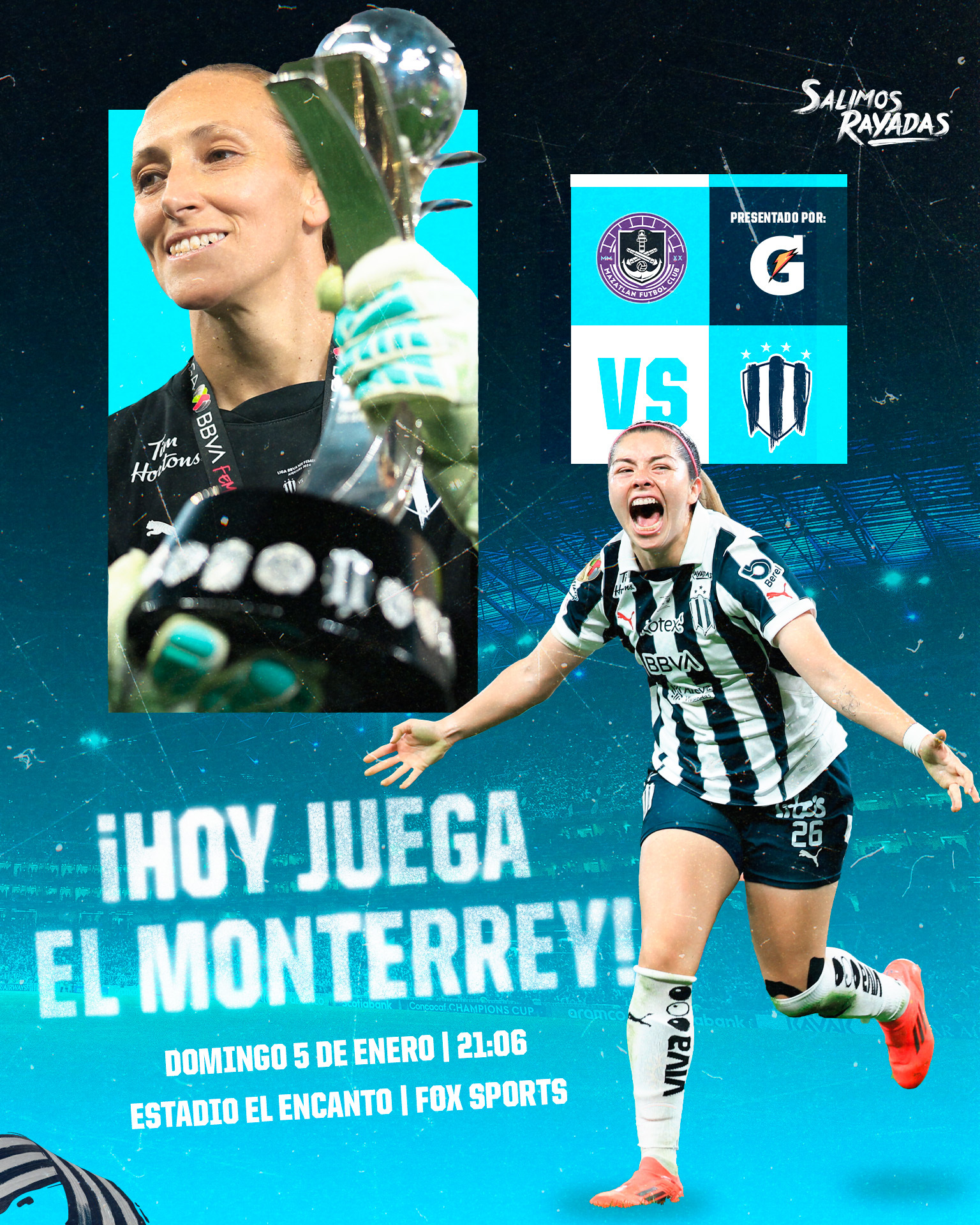 Mazatlán vs Monterrey Femenil hoy: dónde ver y a qué hora juega Rayadas ...