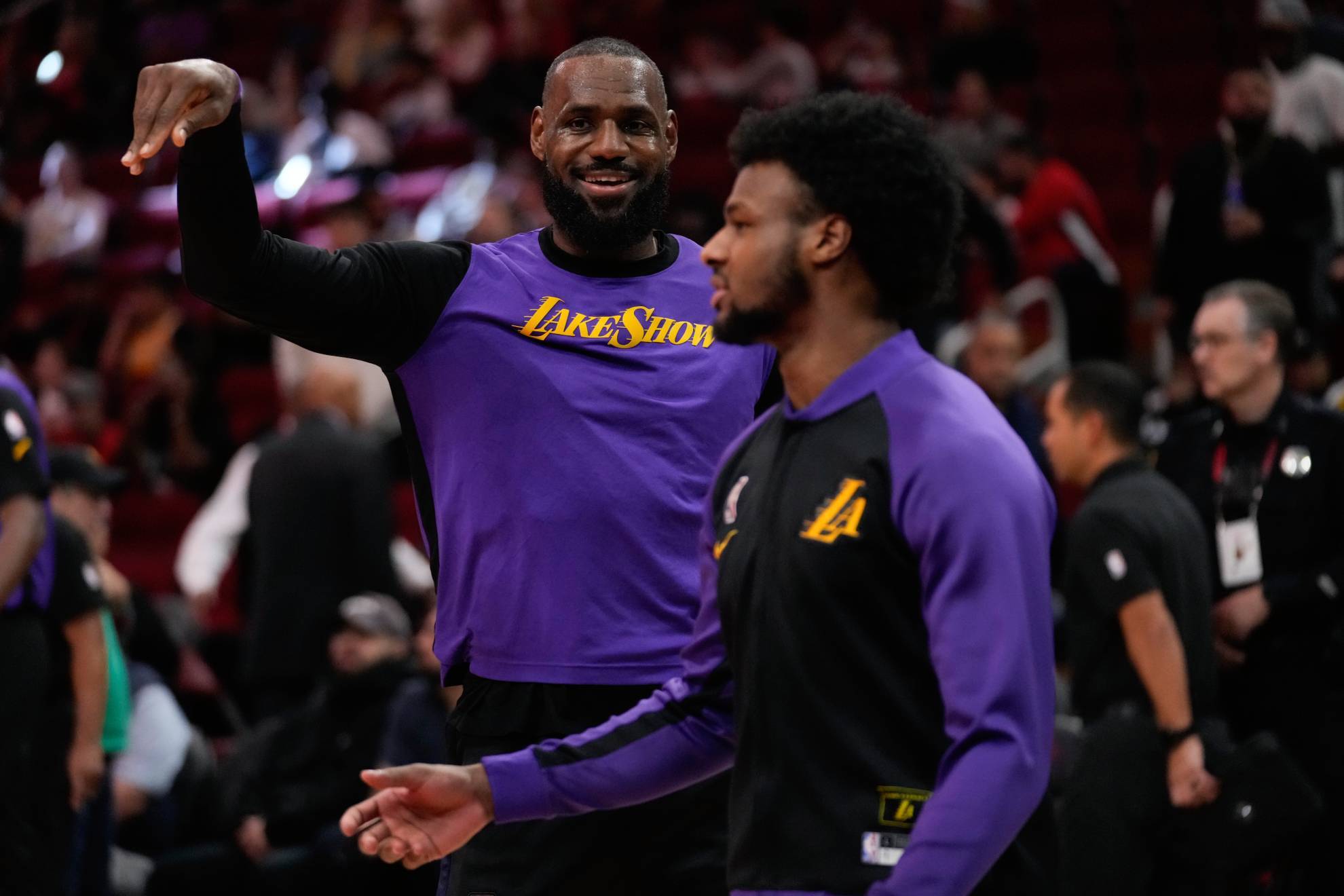 Lebro James Bronny James Los Angeles Lakers NBA G League NBA