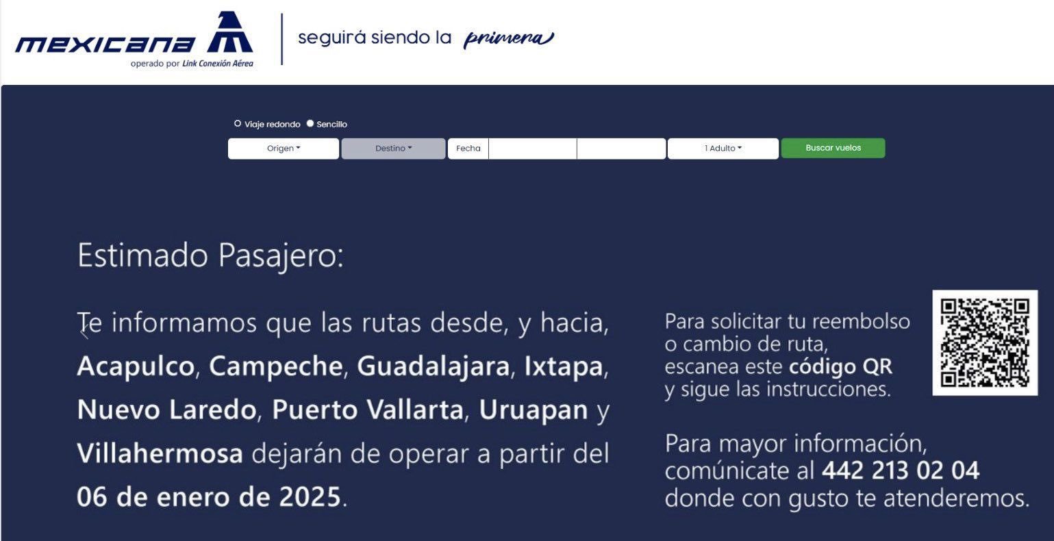 Anuncia cierre de rutas