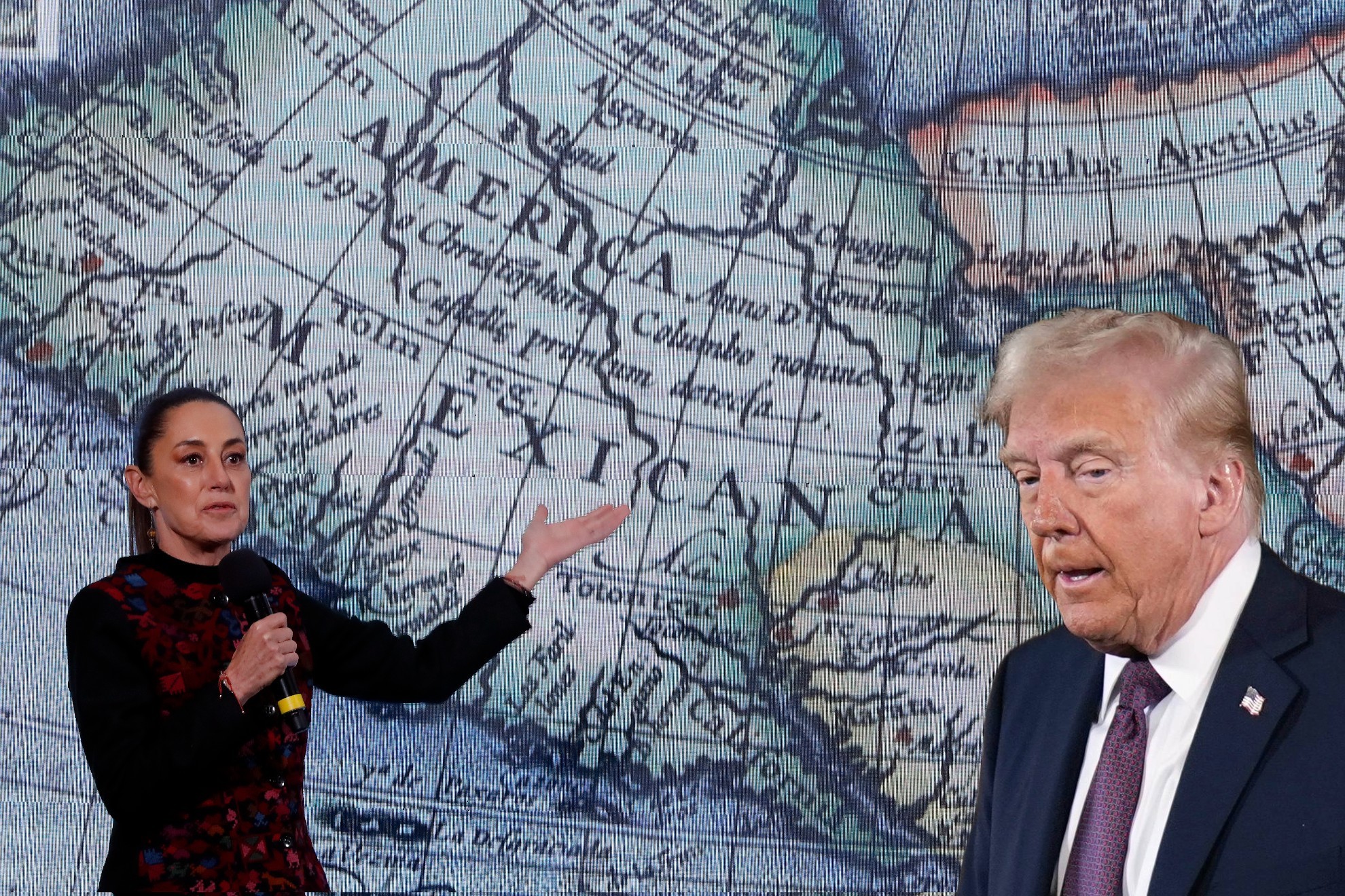 Claudia Sheinbaum le dio una lecci�n de historia a Donald Trump en su conferencia ma�anera