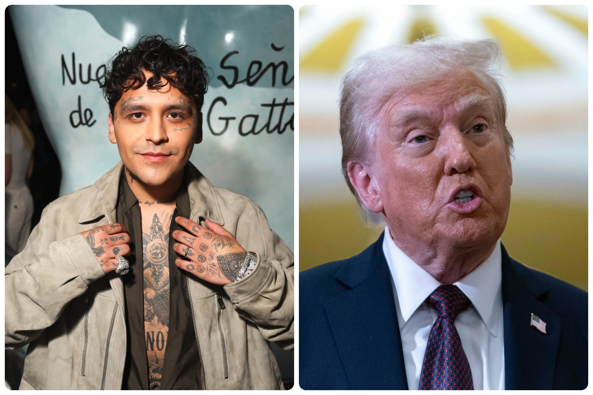 Nodal fue objeto de burlas en redes sociales por el Golfo de M�xico.