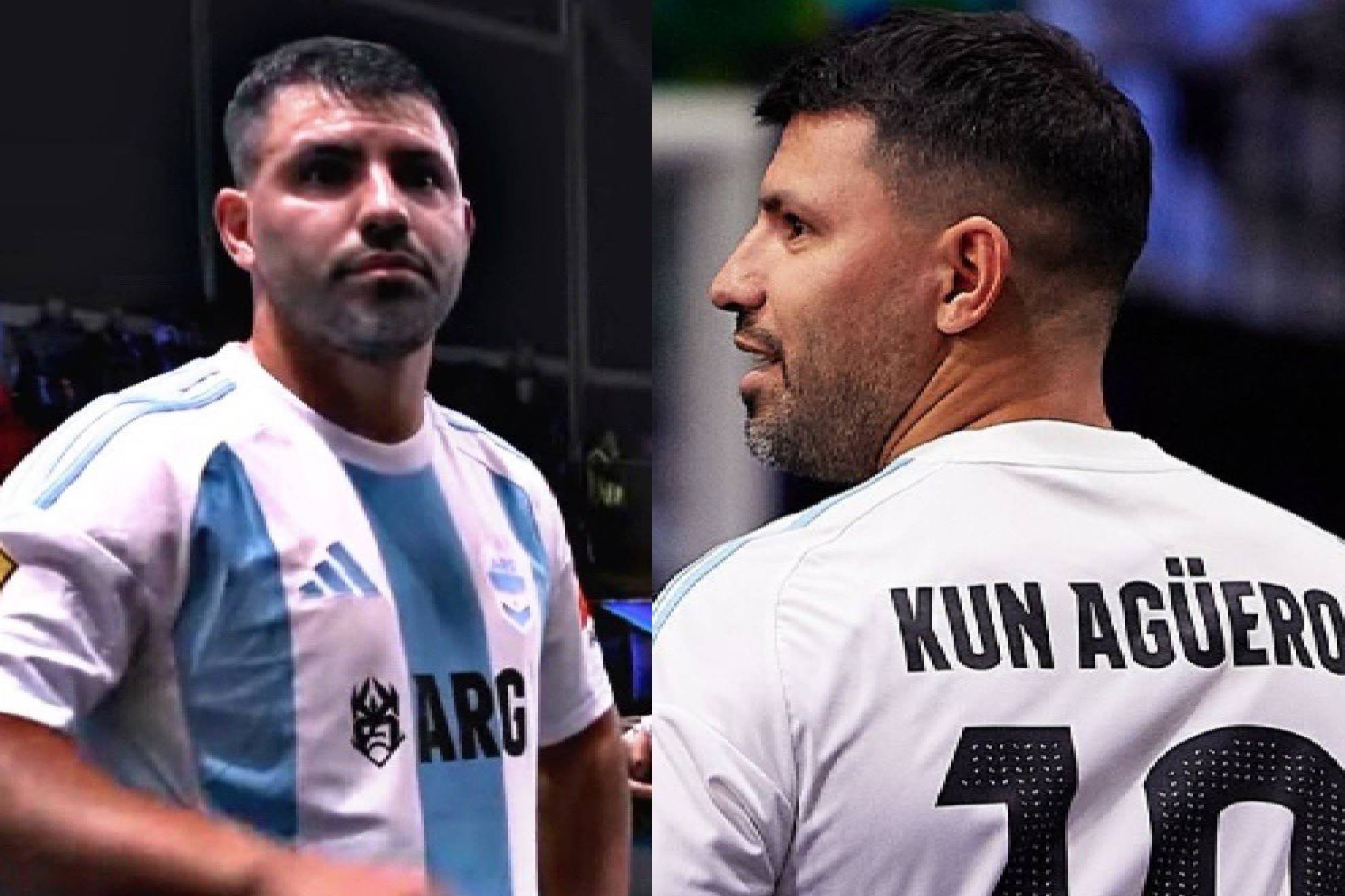 Kun Ag�ero alega ayuda arbitral en M�xico - Argentina en Kings League: Es la peor mierda