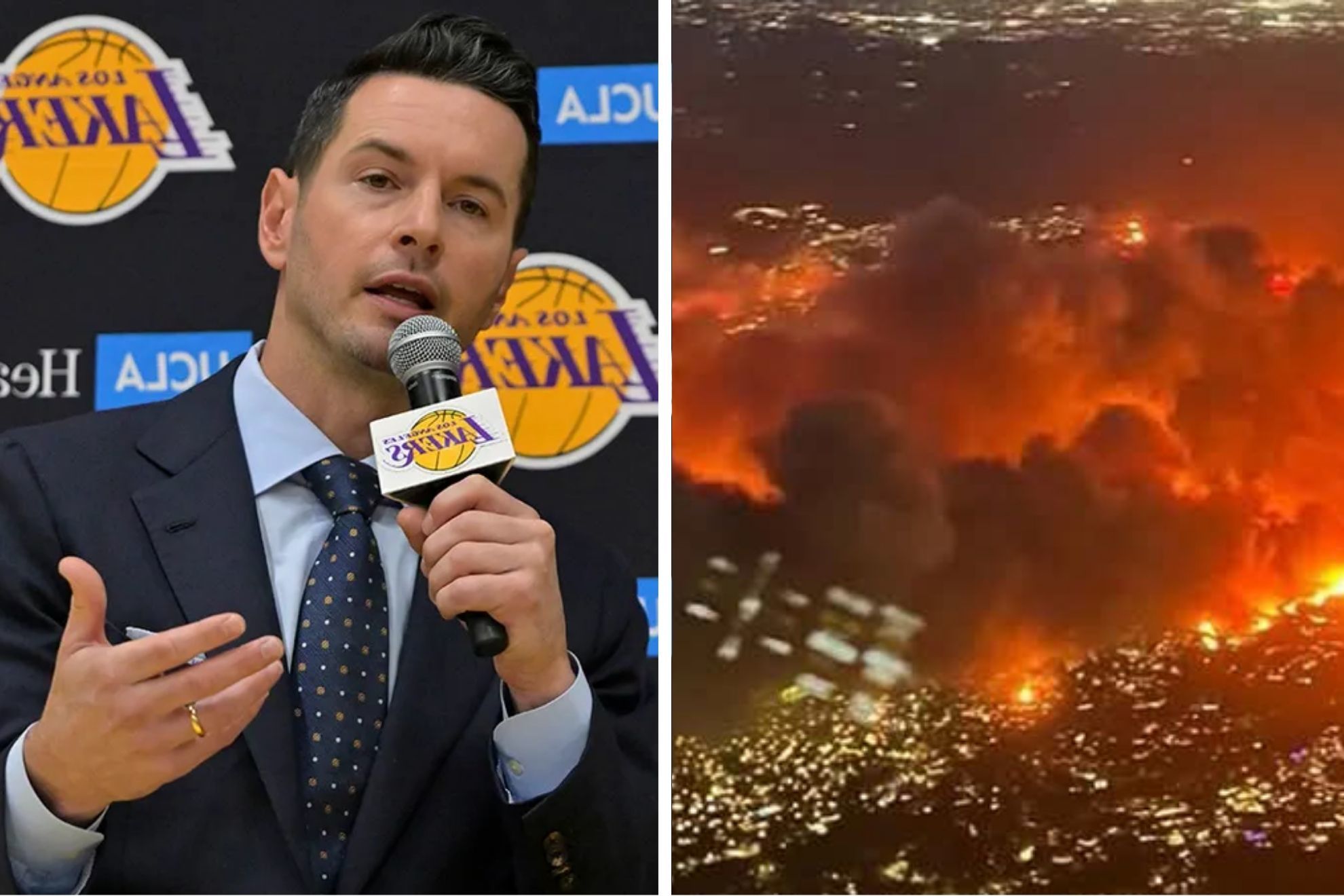 JJ Redick confirma que su casa fue destru�da por el incendio de Palisades
