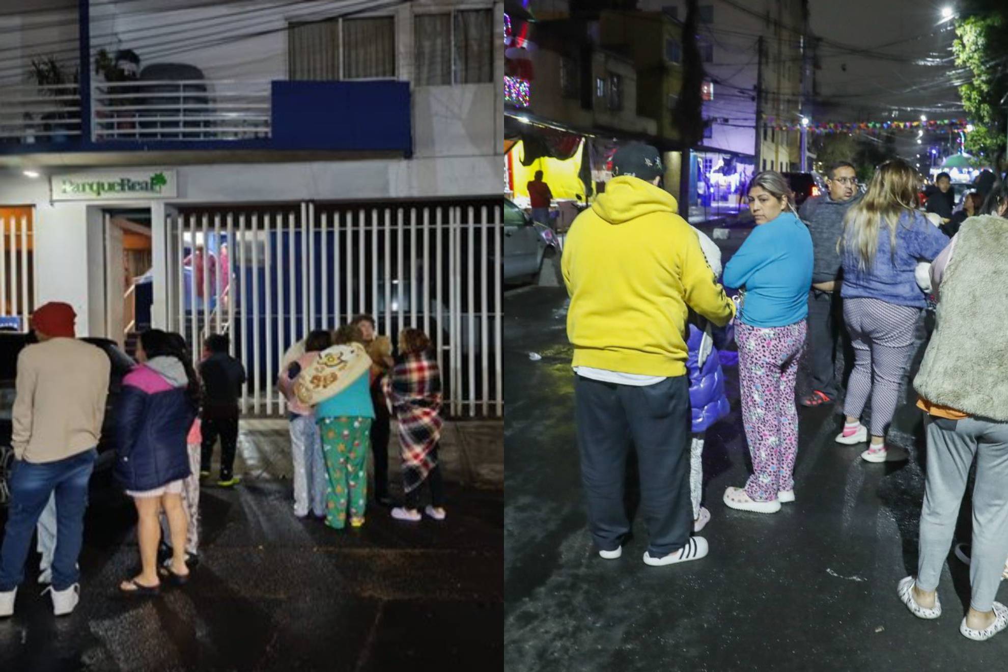 El sismo despert� a mucha gente en M�xico este domingo.