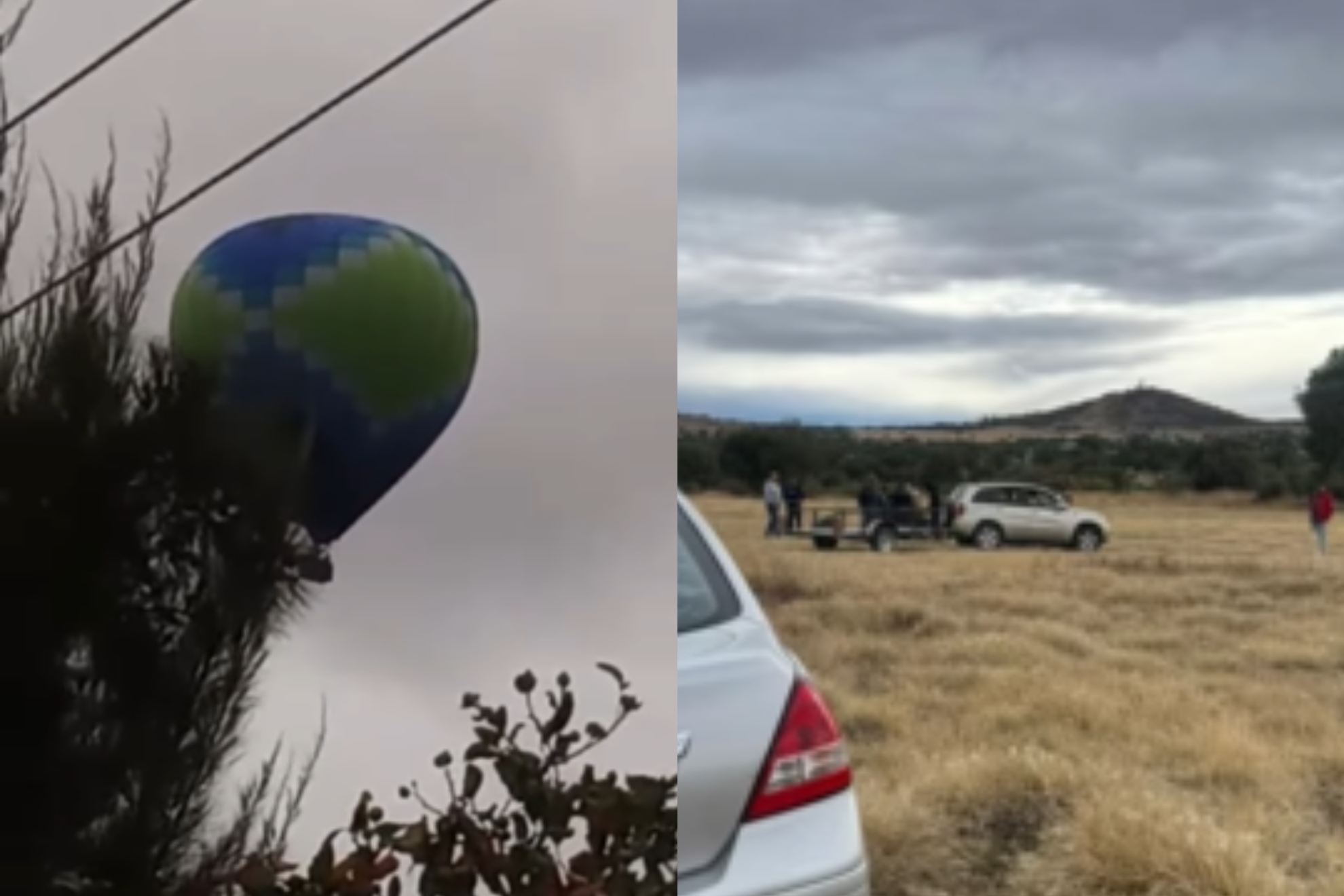 Globo aerost�tico en Teotihuac�n