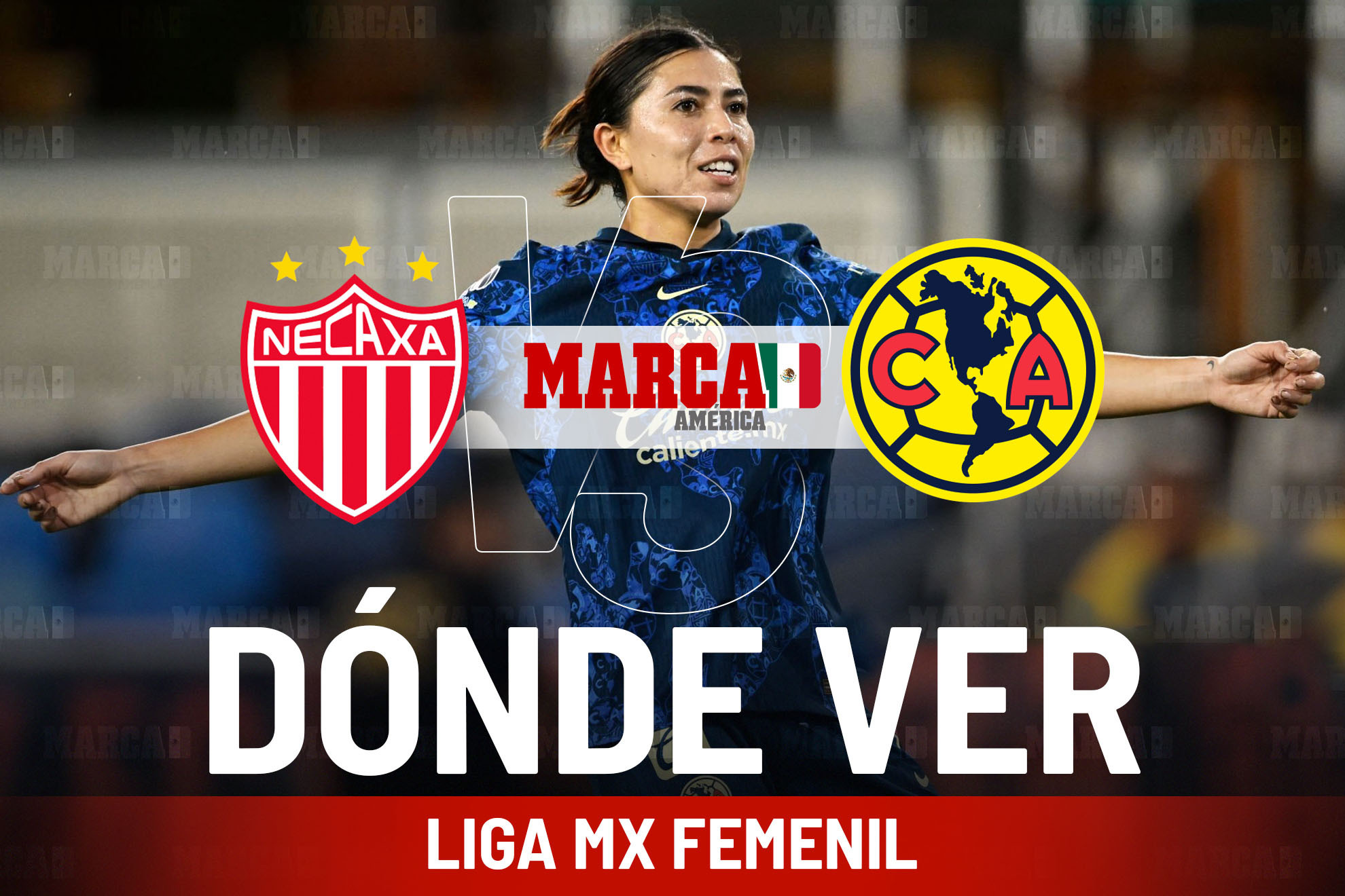 NECAXA vs AM�RICA Femenil jueves 16 de enero