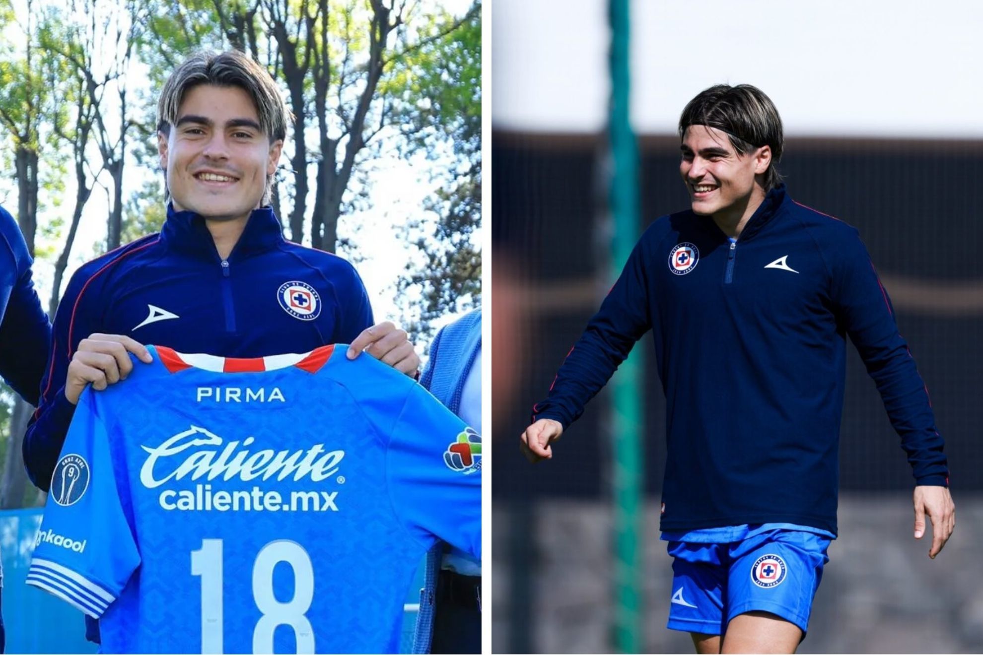 Luka Romero registrado en Cruz Azul como Formado en M�xico para el Clausura 2025