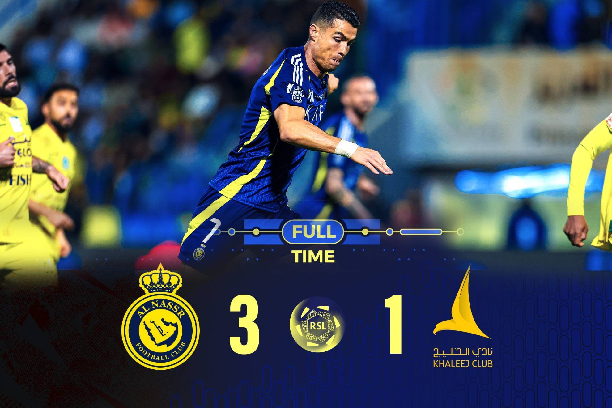 Resultado Al Khaleej vs Al Nassr: Cristiano Ronaldo da la cara con ...