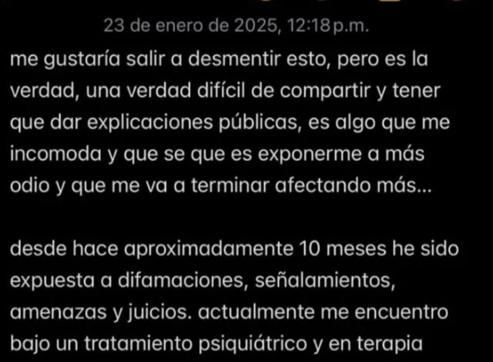 Novia de Fofo M�rquez confirmo su estado actual en redes