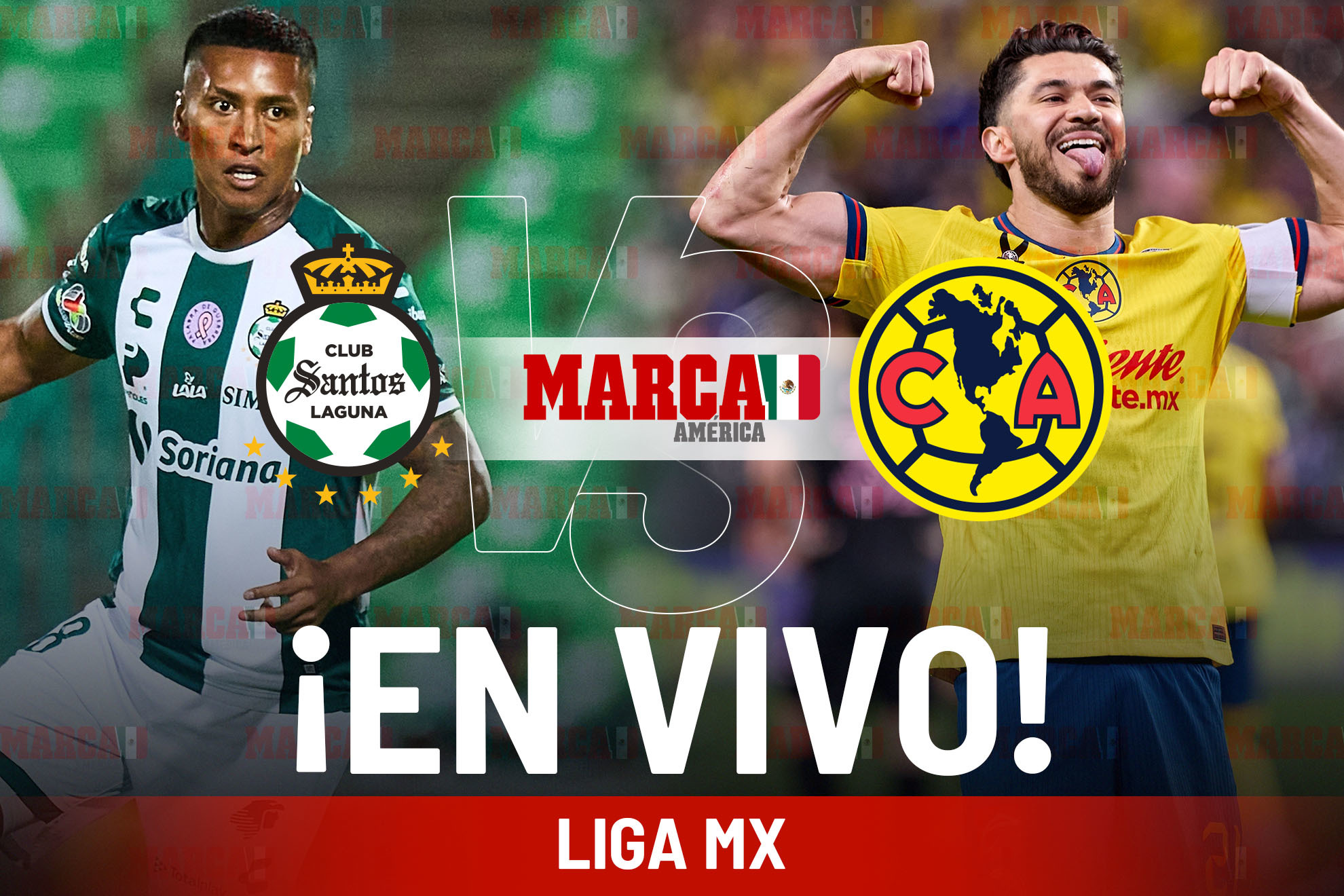 �C�mo qued� Santos vs Am�rica? Cronolog�a y resultado partido de Liga MX 2025
