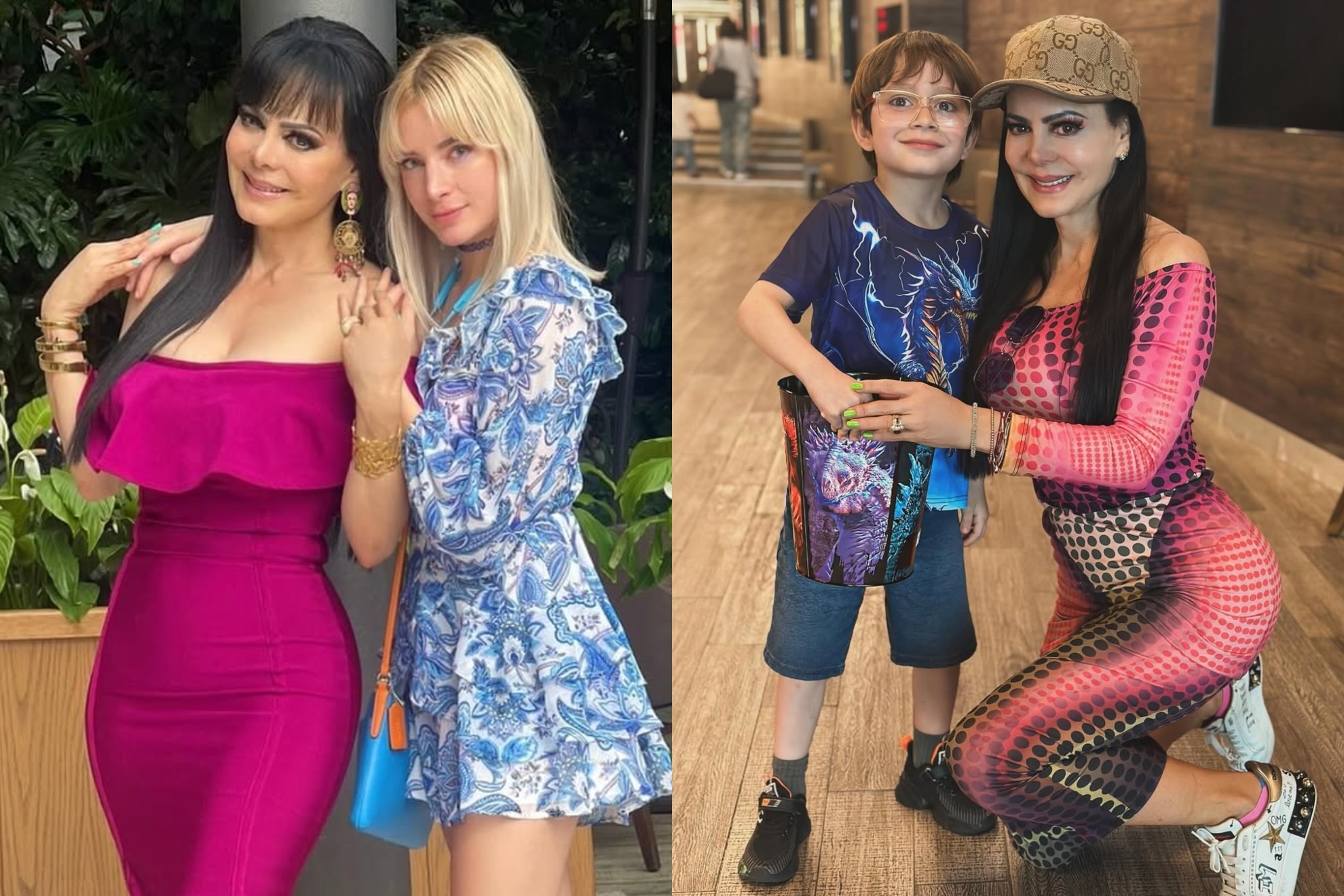 Maribel Guardia e Imelda Tu��n