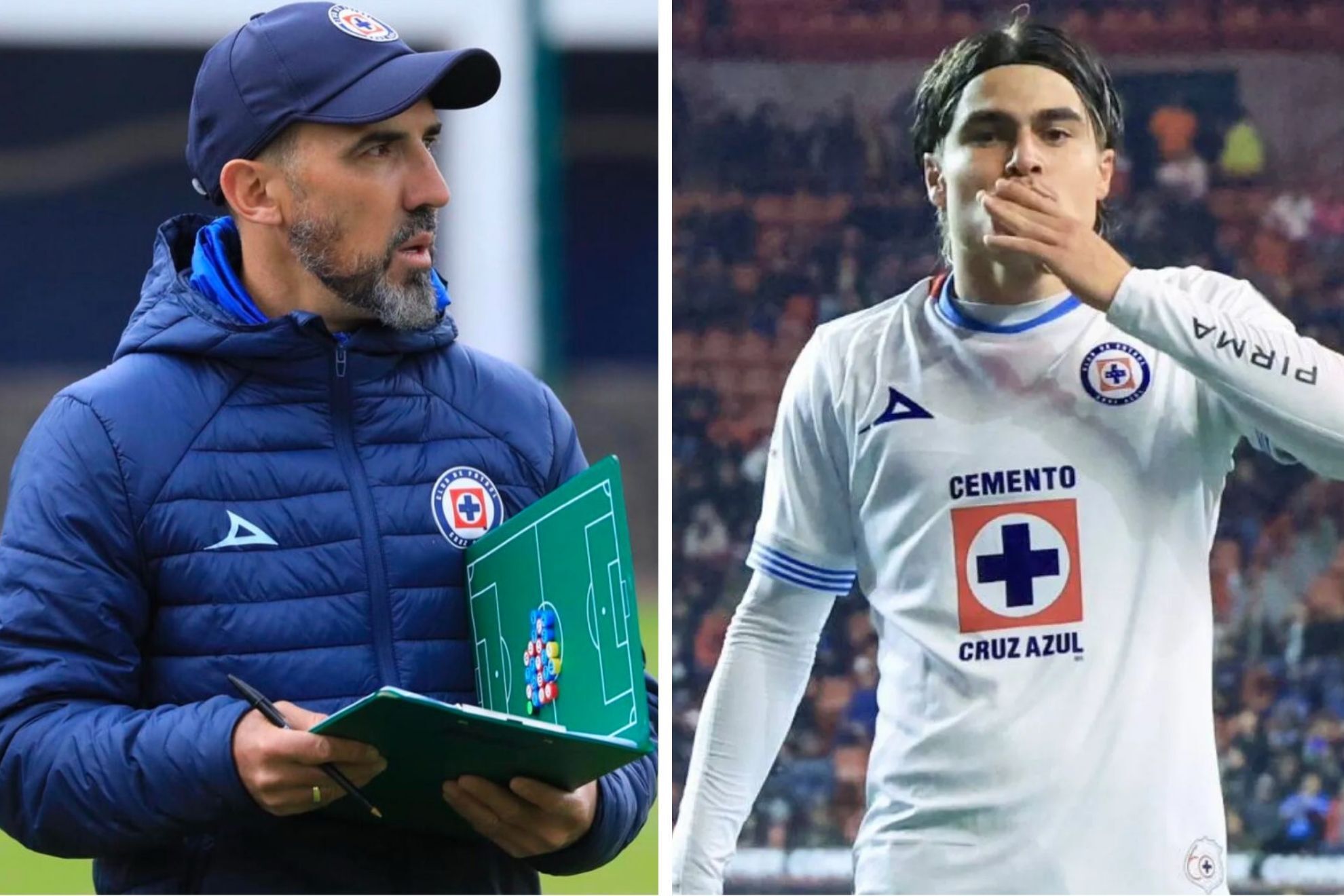 Vicente S�nchez Luka Romero Cruz Azul Liga MX