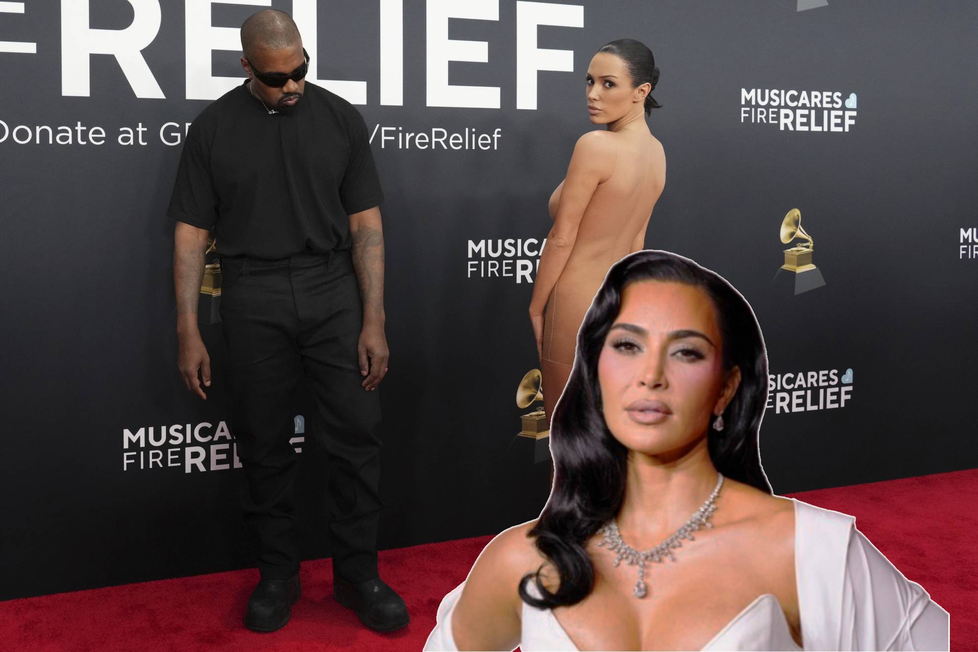 La pol�mica salida de la pareja en la alfombra roja de los Premios Grammy