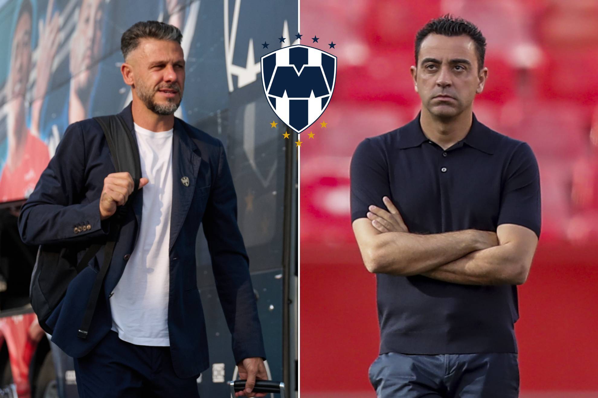 Xavi Hern�ndez CF Monterrey Mart�n Demichelis Liga MX