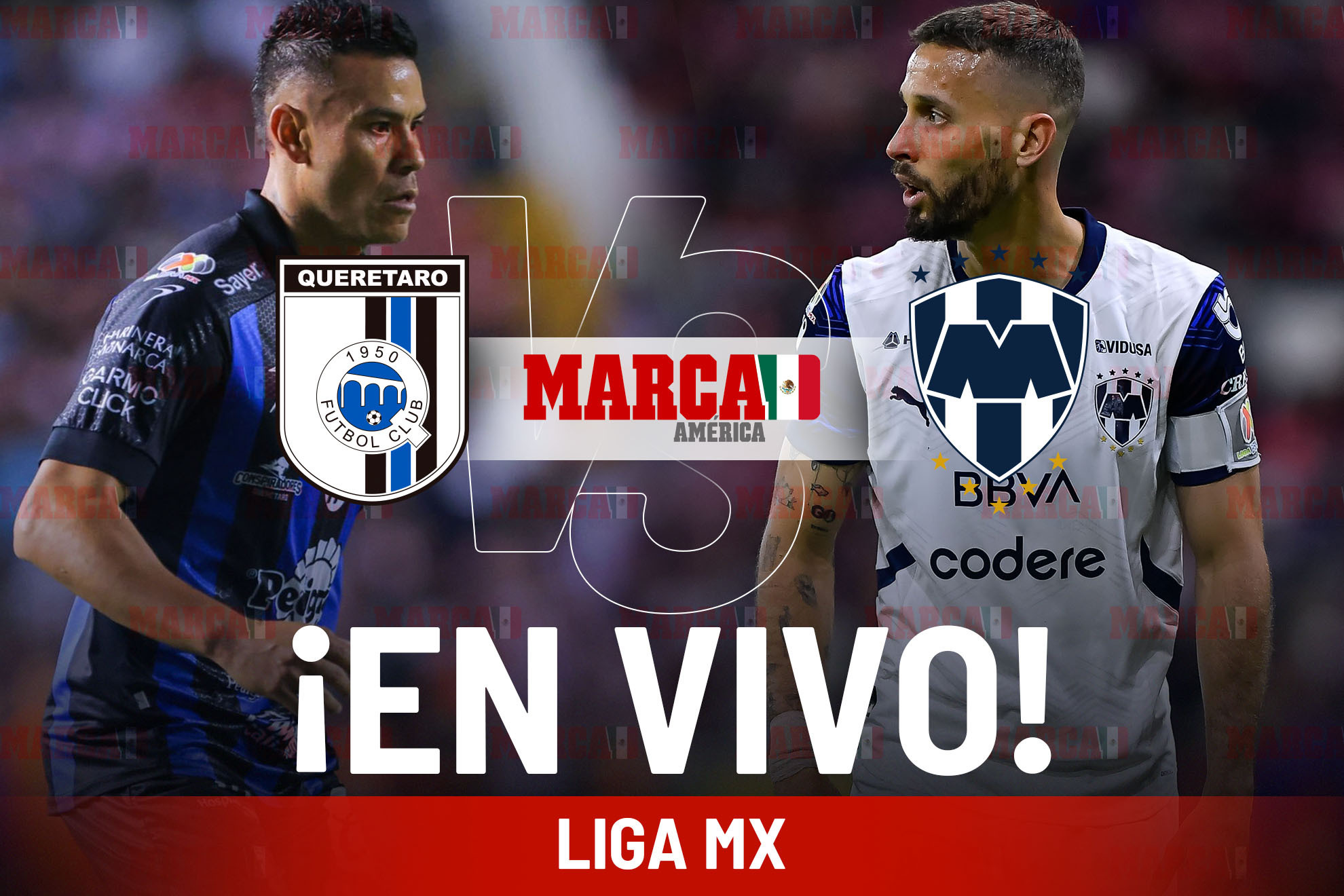 Quer�taro vs Monterrey EN VIVO hoy. Partido de Sergio Ramos en Liga MX