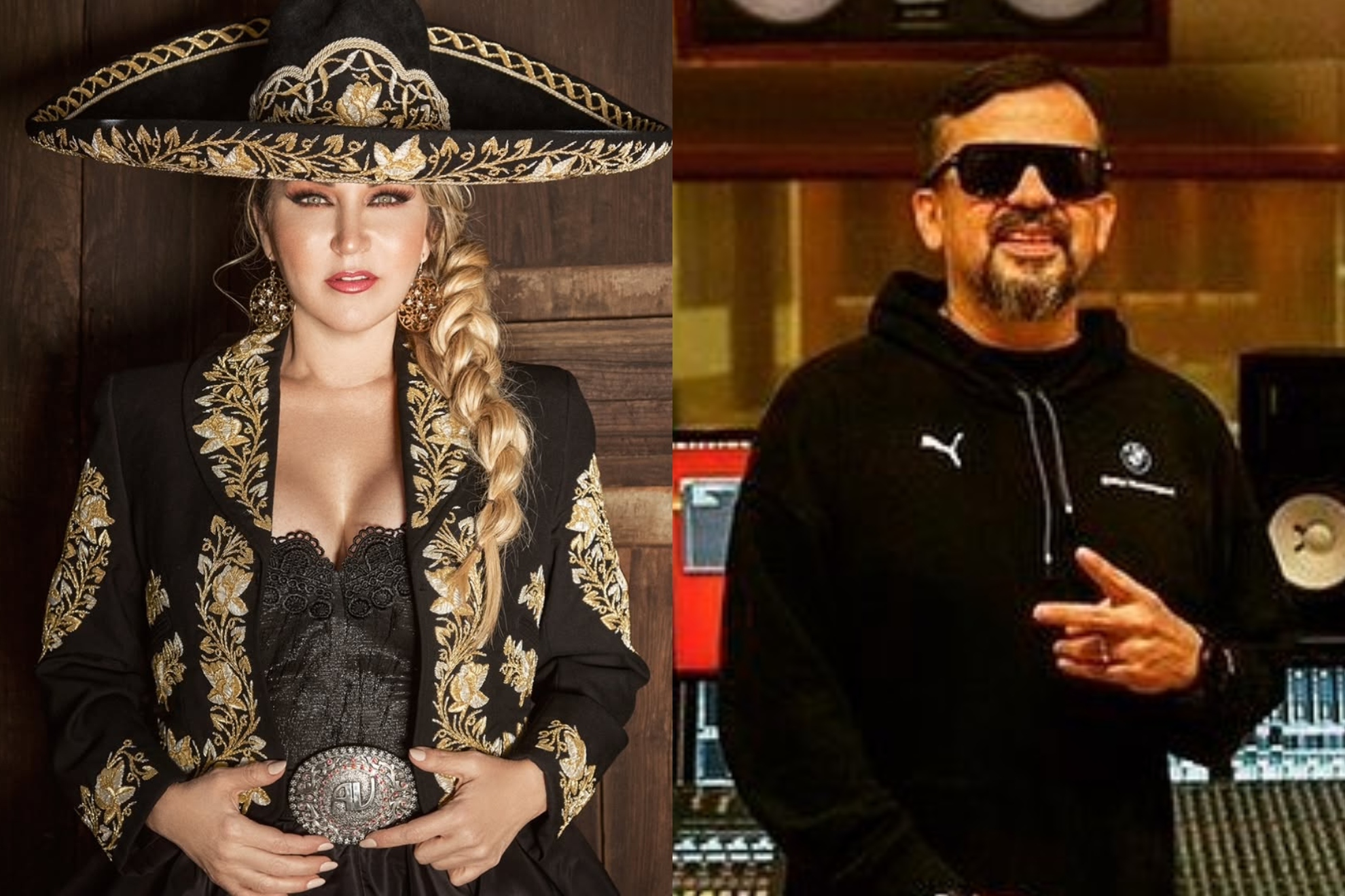 Cruz Mart�nez y Alicia Villarreal