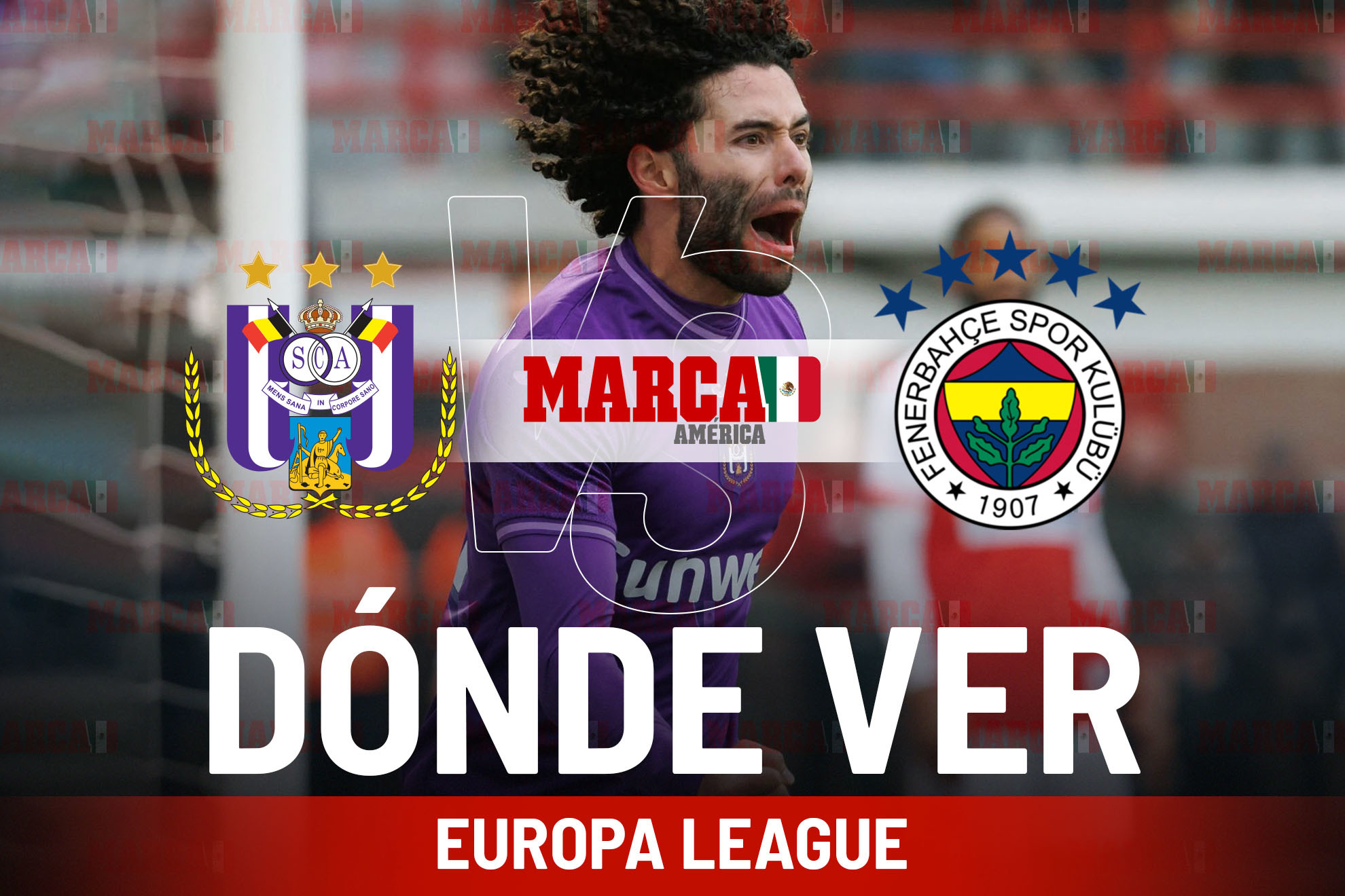 Anderlecht vs Fenerbahce: D�nde ver desde M�xico el partido de Chino Huerta en la Europa League 2025