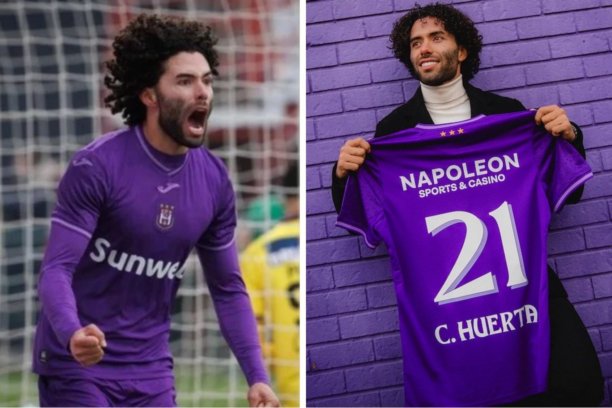 Chino Huerta revela c�mo el Anderlecht lo convenci� de dar el salto a Europa