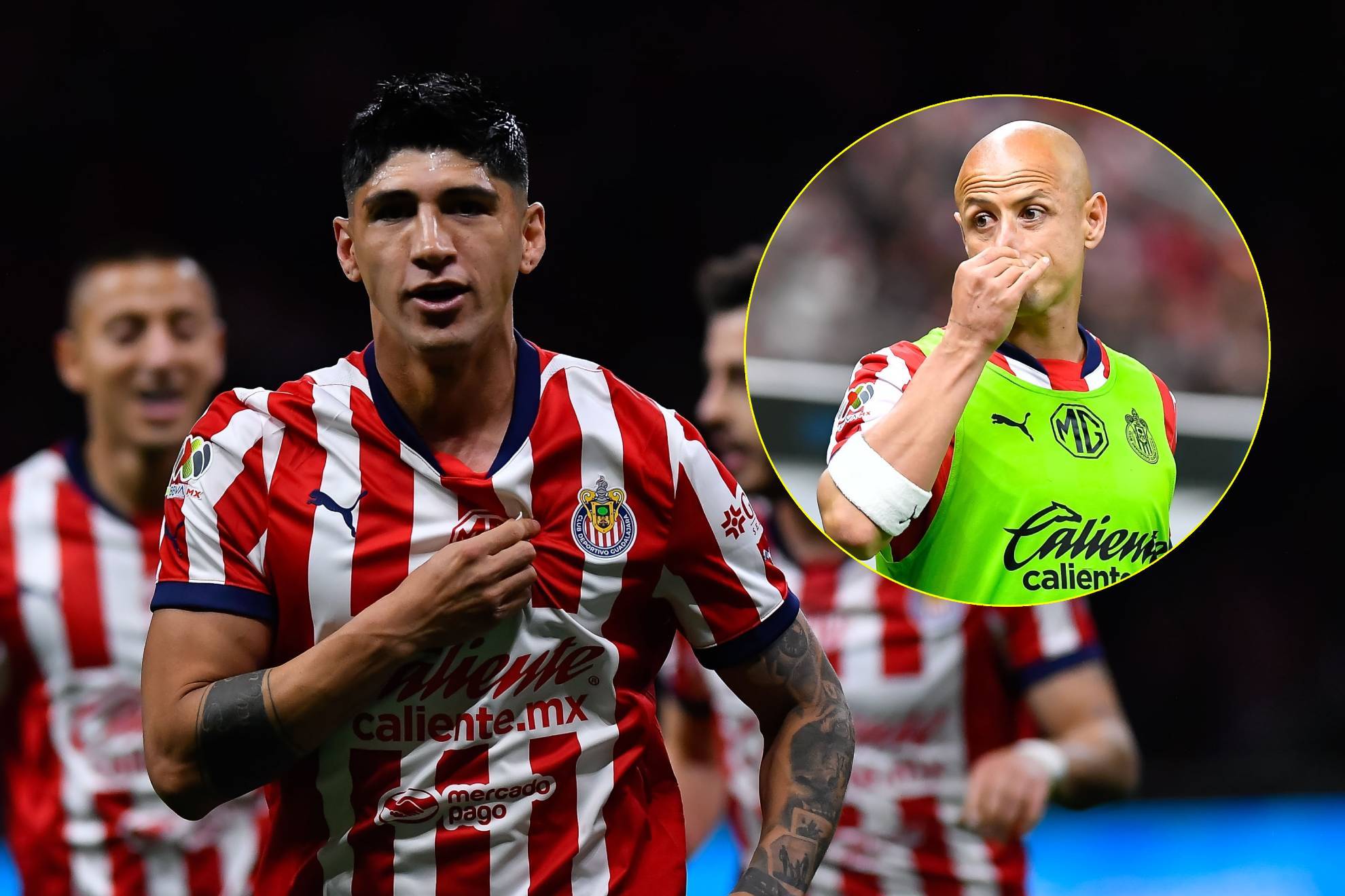La vuelta de Chivas, es conquistada, por ahora por Alan Pulido y no CH14