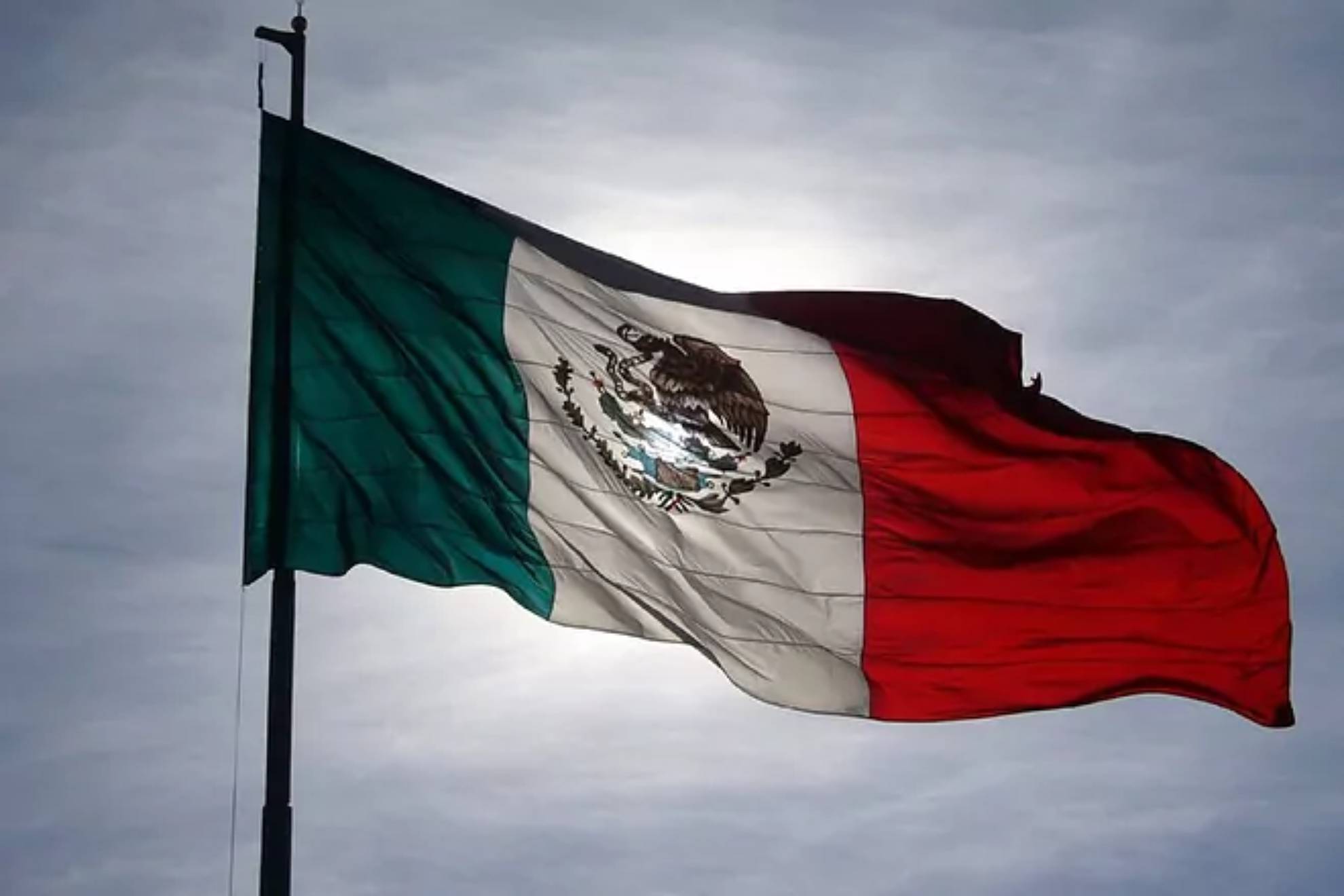 Bandera de M�xico.