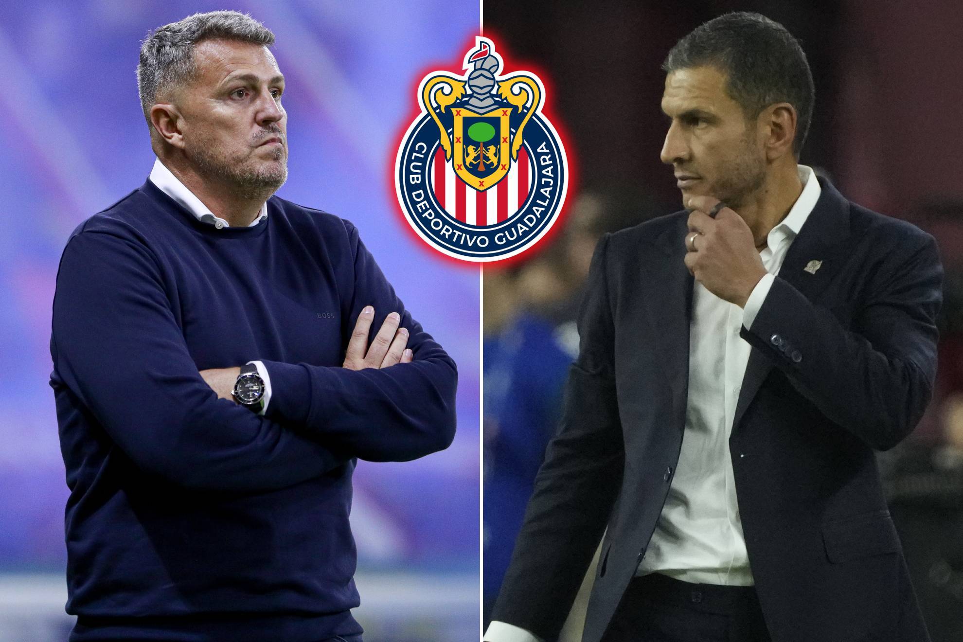 Jaime Lozano �scar Garc�a CD Guadalajara Liga MX