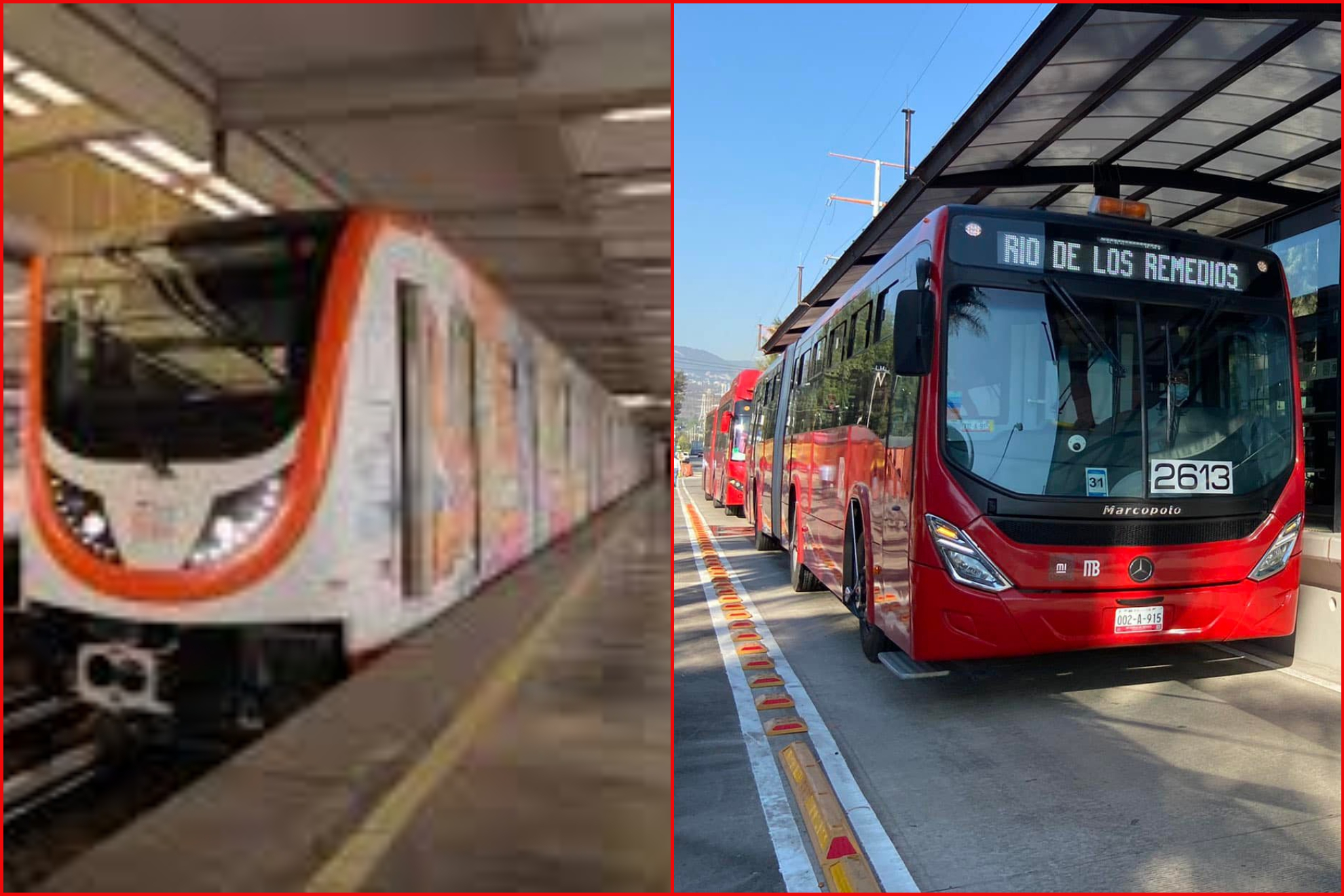 METRO y METROB�S HOY lunes 17 de marzo.