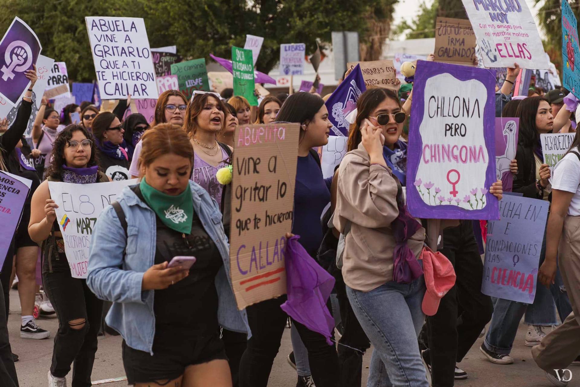 EL 8M convoca a miles de mujeres de todo el pa�s a salir a las calles 2025