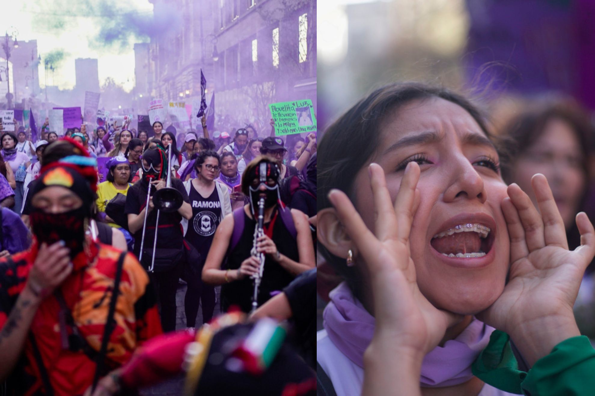 Ruta y calles cerradas en CDMX por D�a Internacional de la Mujer