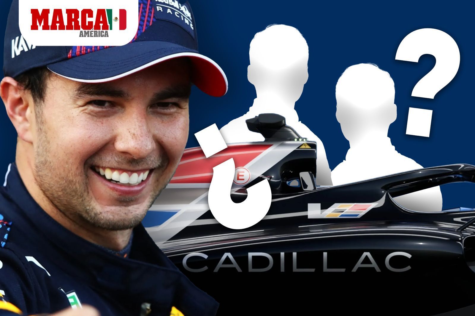 Con Checo P�rez, F1 revela los posibles pilotos para Cadillac