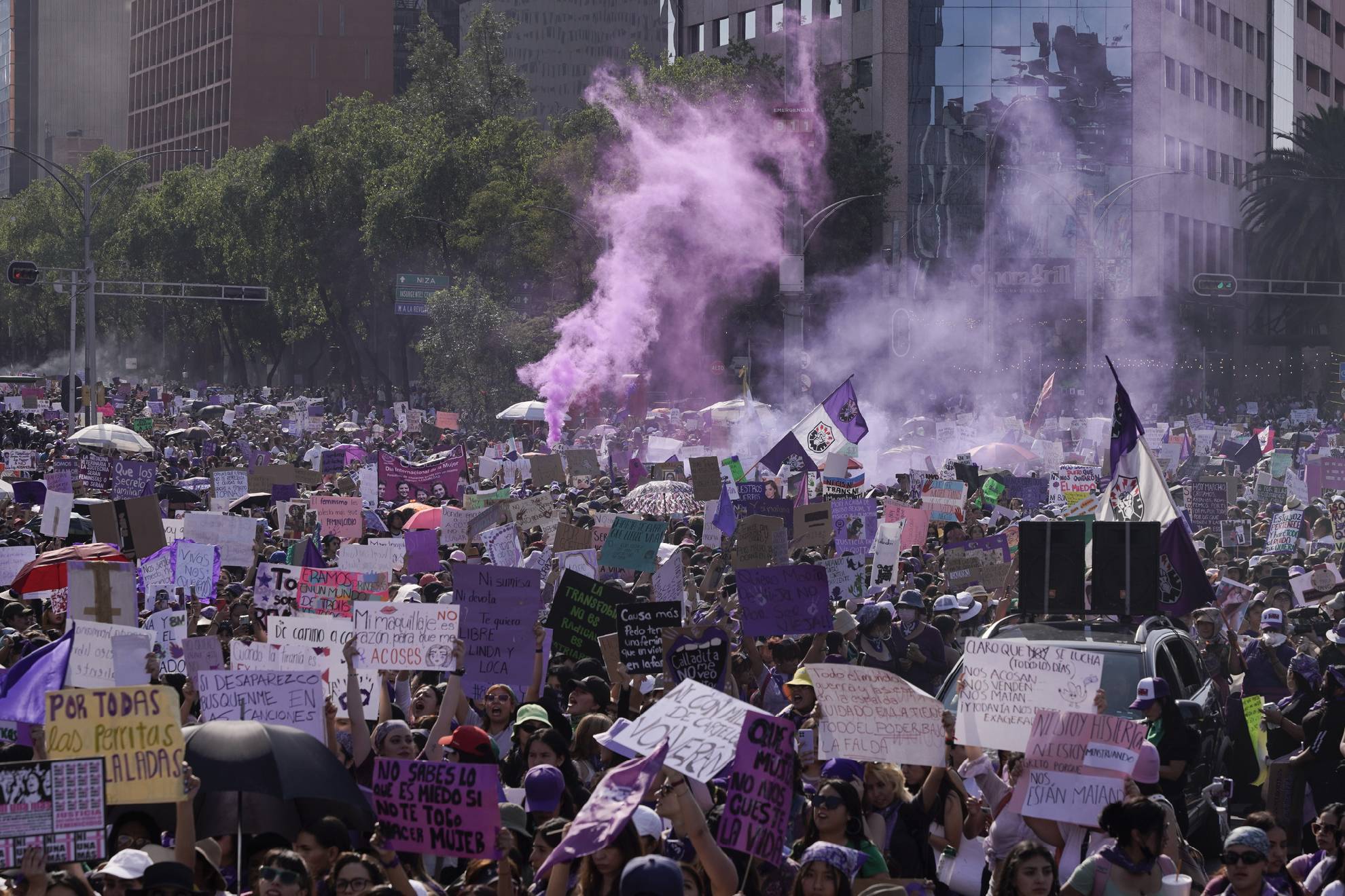 D�a de la Mujer 2025: ellas fueron las famosas y activistas que estuvieron en la Marcha del 8M