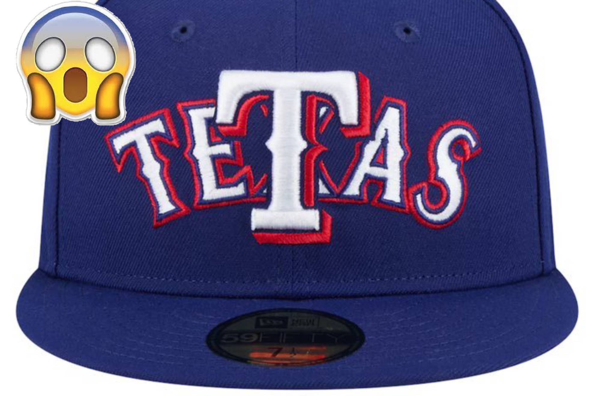 Gorra de los Texas Rangers.