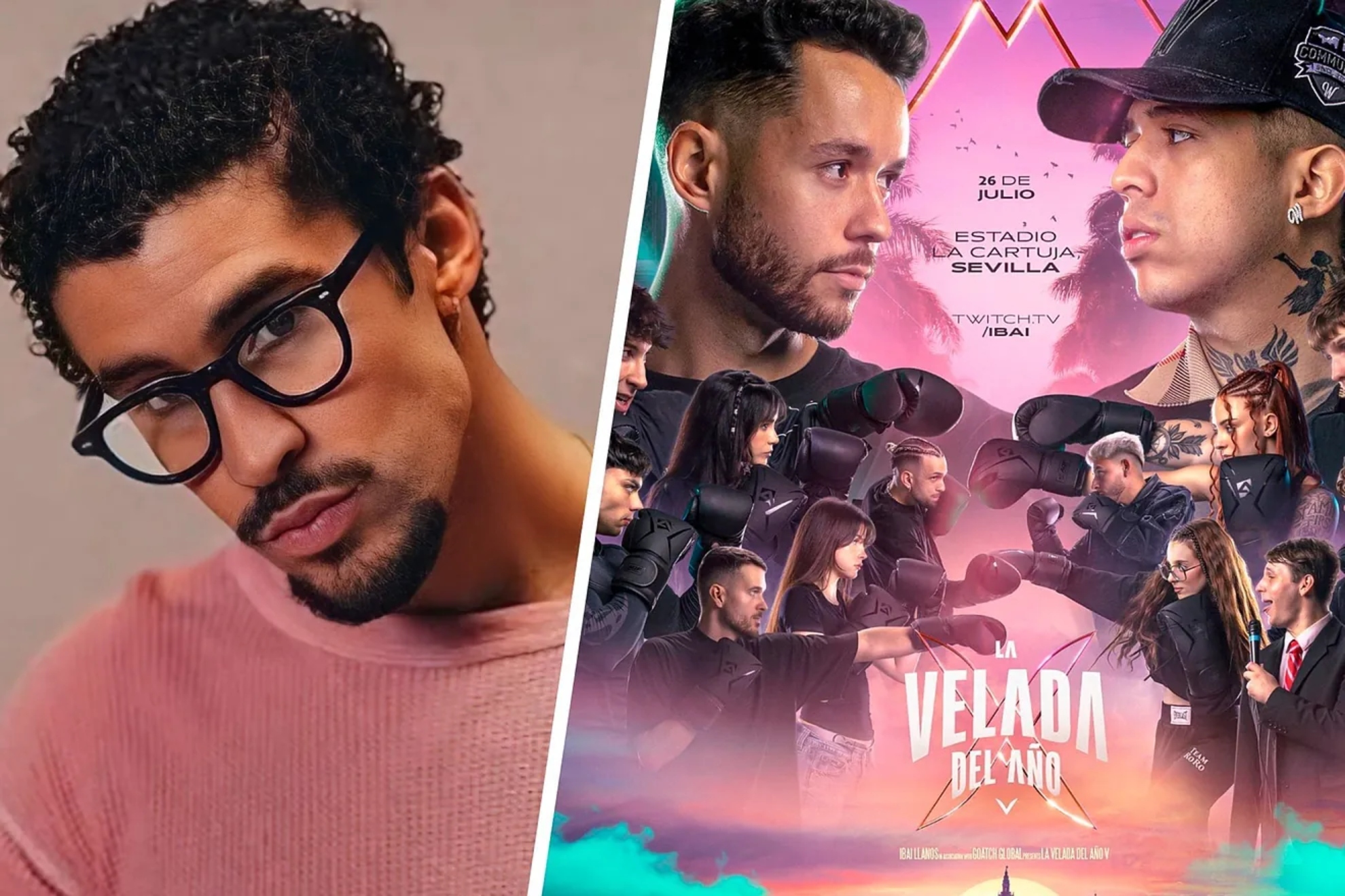 �Podr�a Ibai Llanos llevar a Bad Bunny junto a Alana a La Velada del A�o 5?