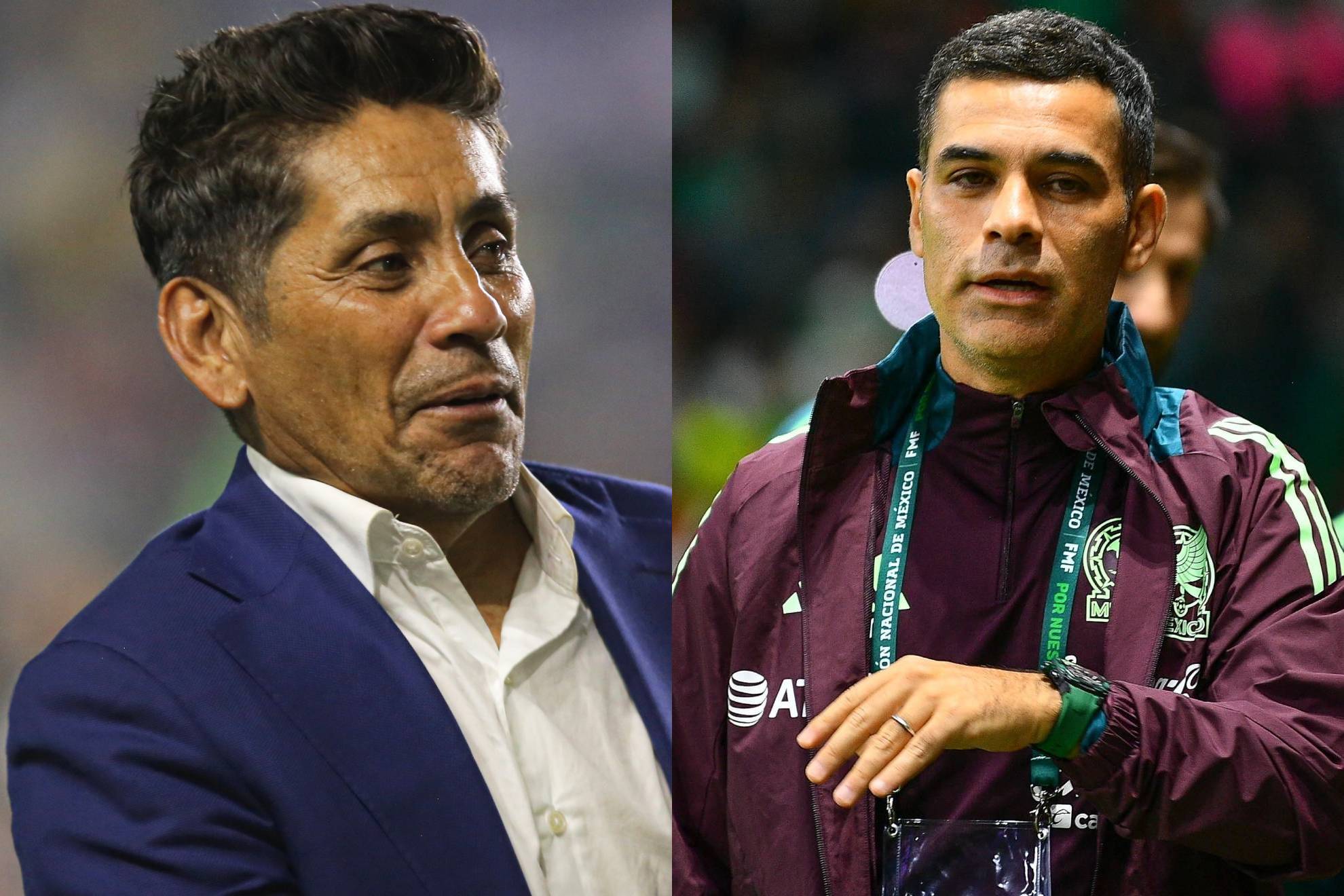 Jorge Campos y Rafael M�rquez.