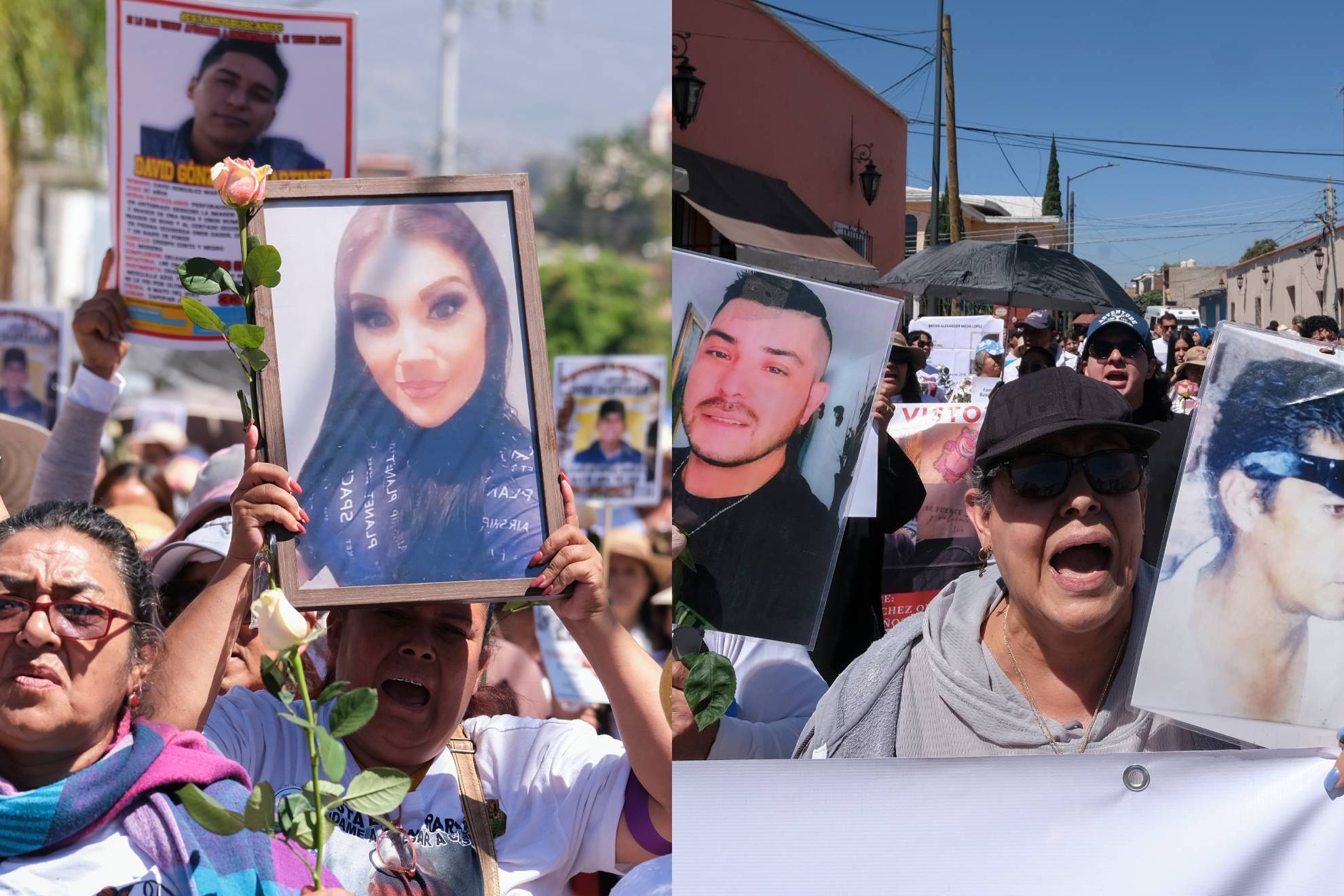 Madres buscadores claman por justicia.