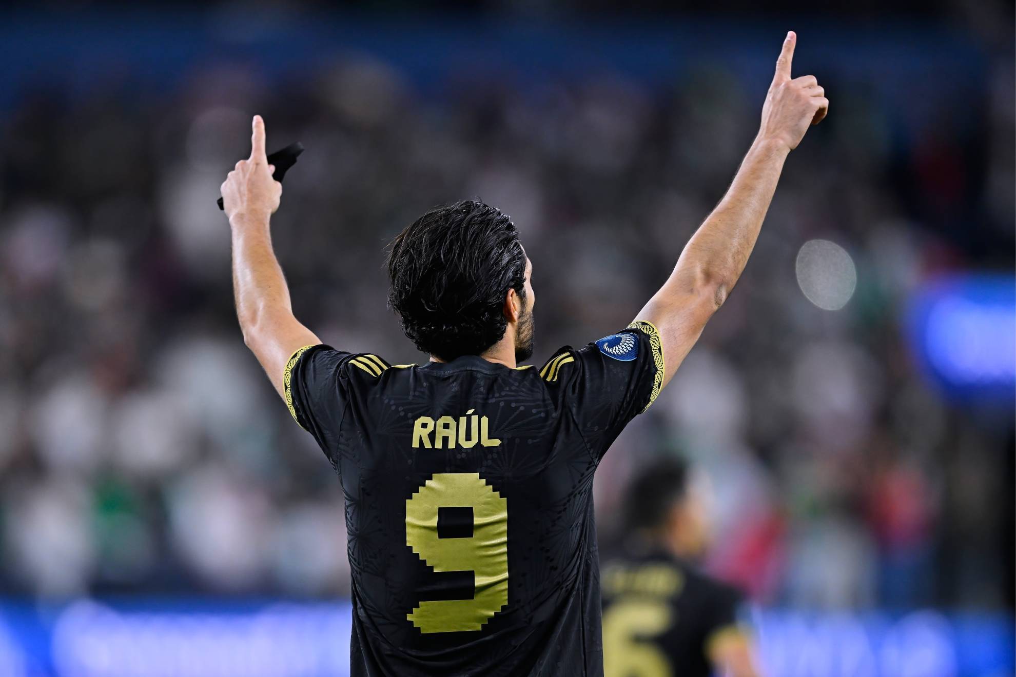 Ra�l Alonso Jim�nez, autor del tempranero gol de M�xico sobre Canad� en Nations League.