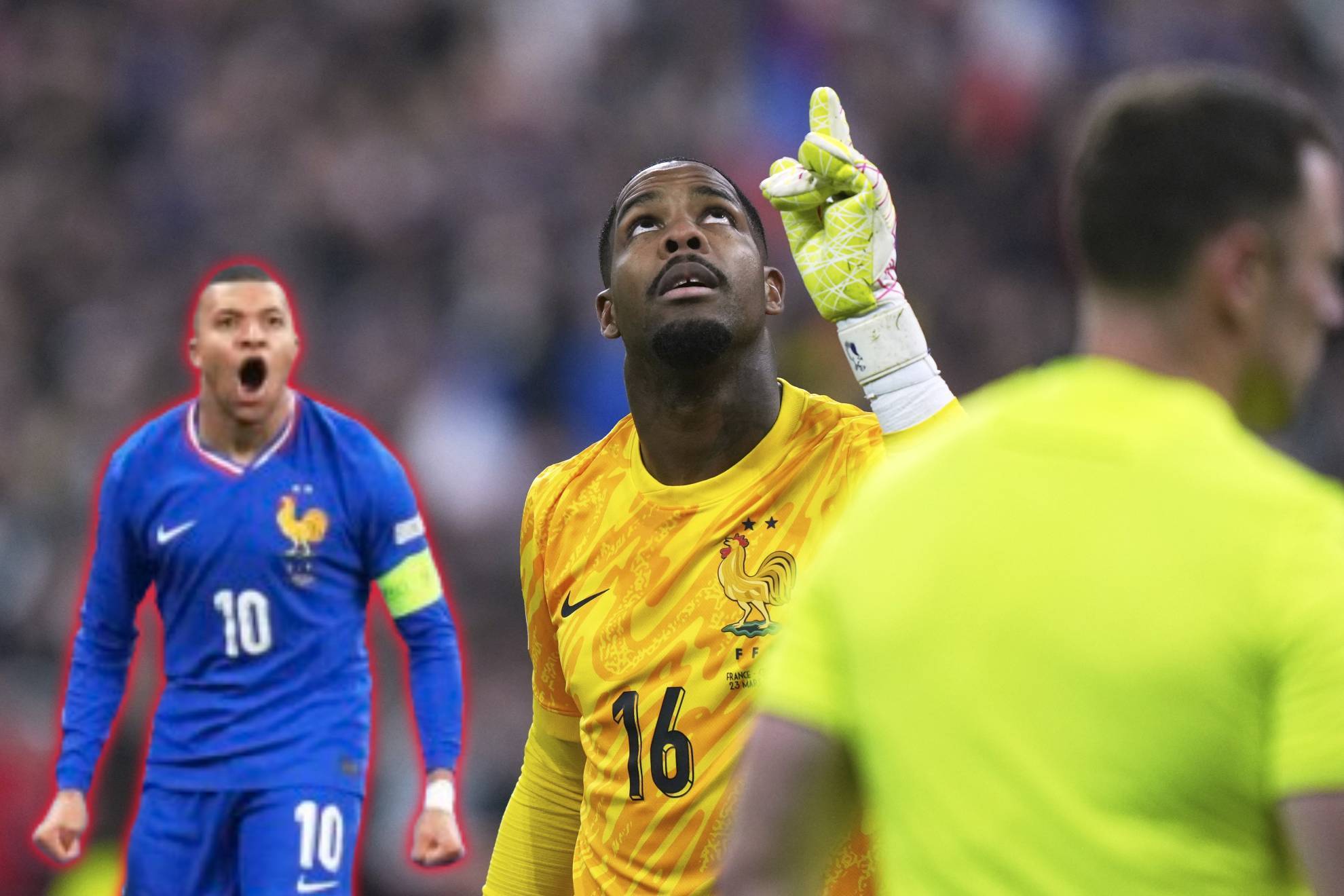 Francia Kylian Mbapp� Mike Maignan UEFA Nations League Croacia