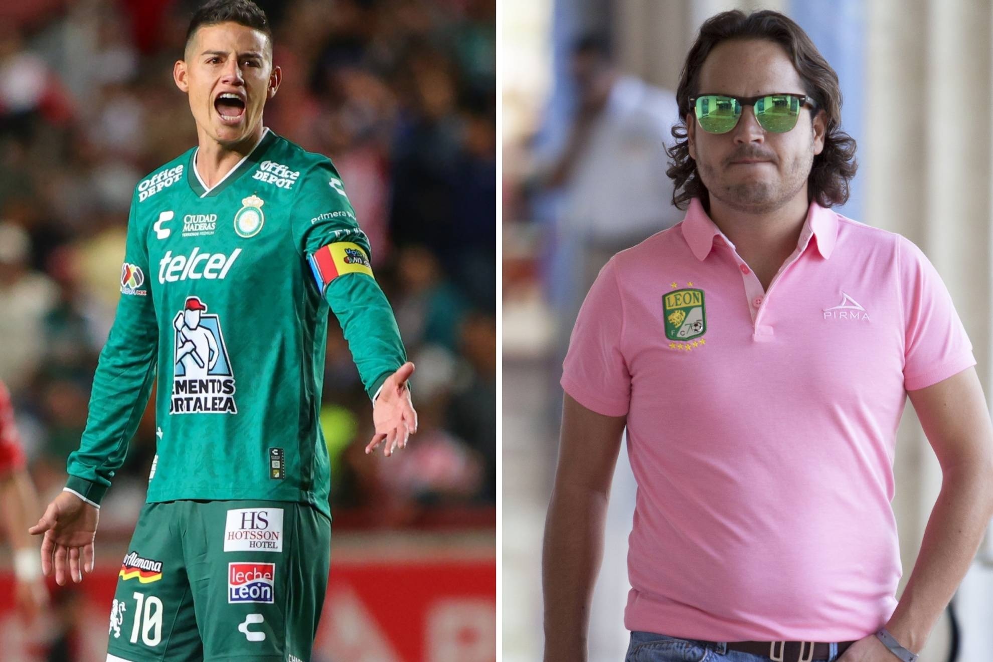 James Rodr�guez y Jes�s Mart�nez Murgu�a