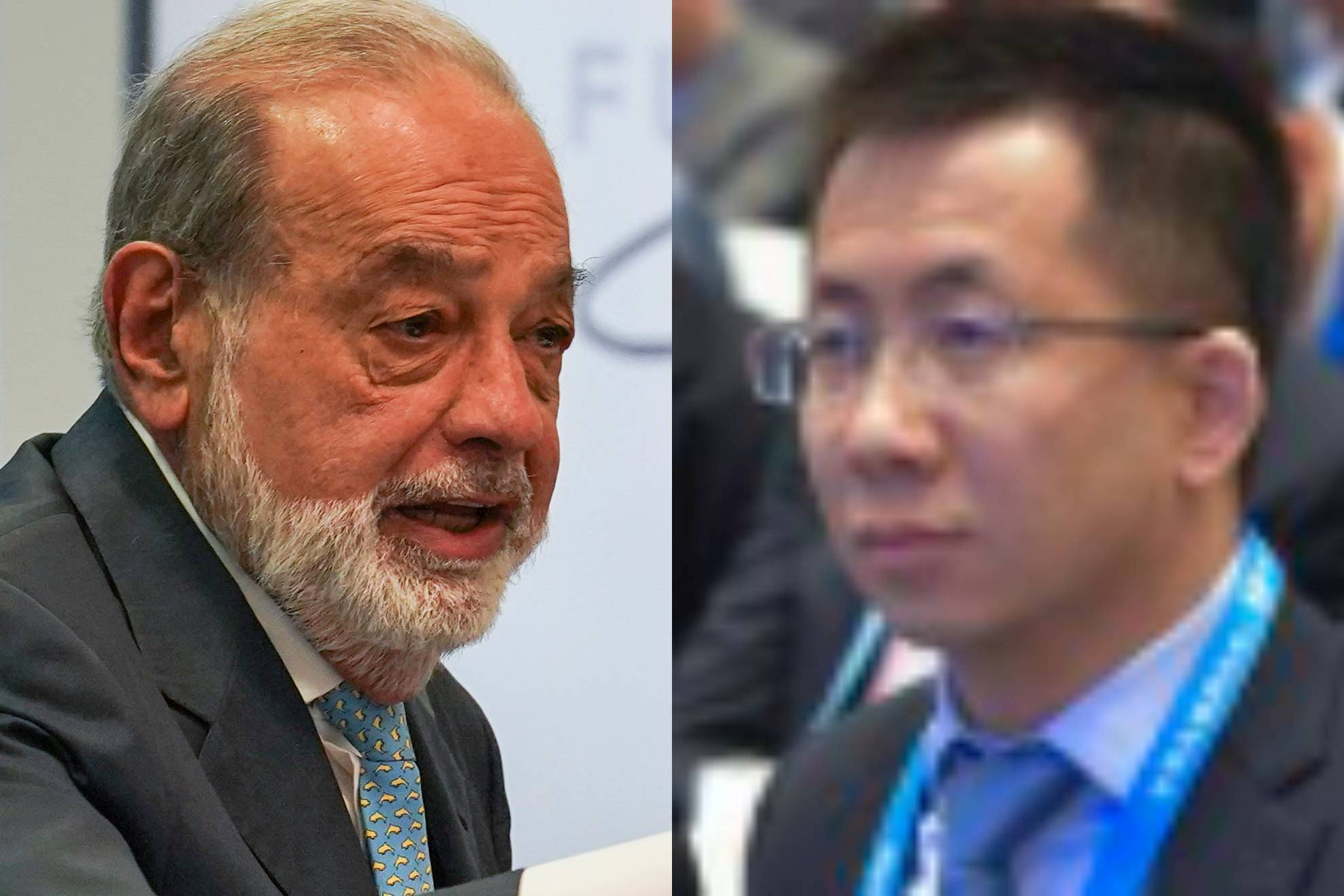 Carlos Slim y Zhang Yiming.