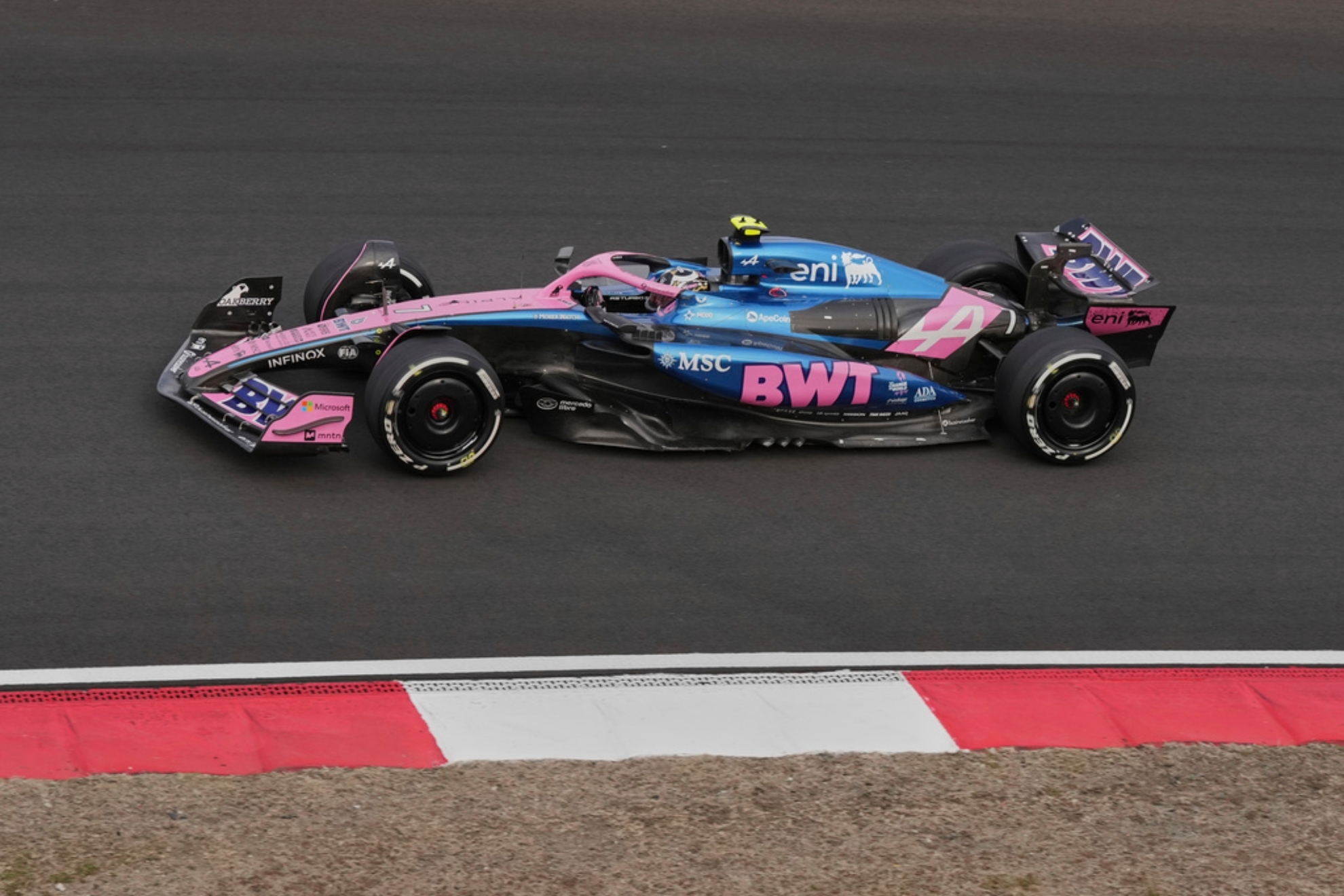 Gasly, durante el GP de China