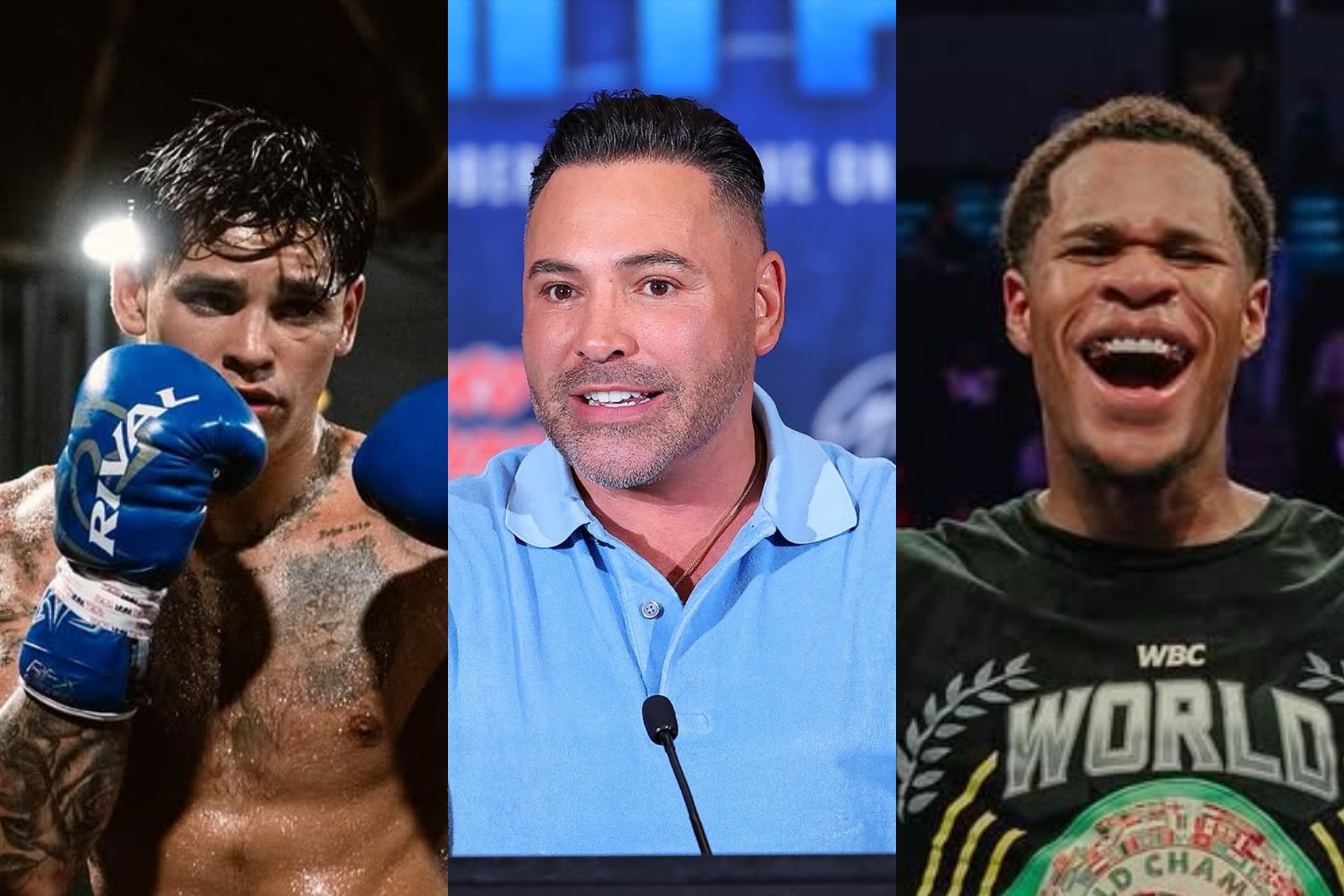 Oscar de la Hoya no cree que haya revancha entre Devin Haney y Ryan Garc�a y este boxeador ser�a el culpable