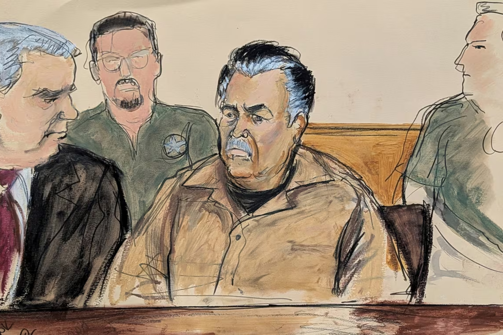 ZAMBADA se declar� inocente en su primera comparecencia.