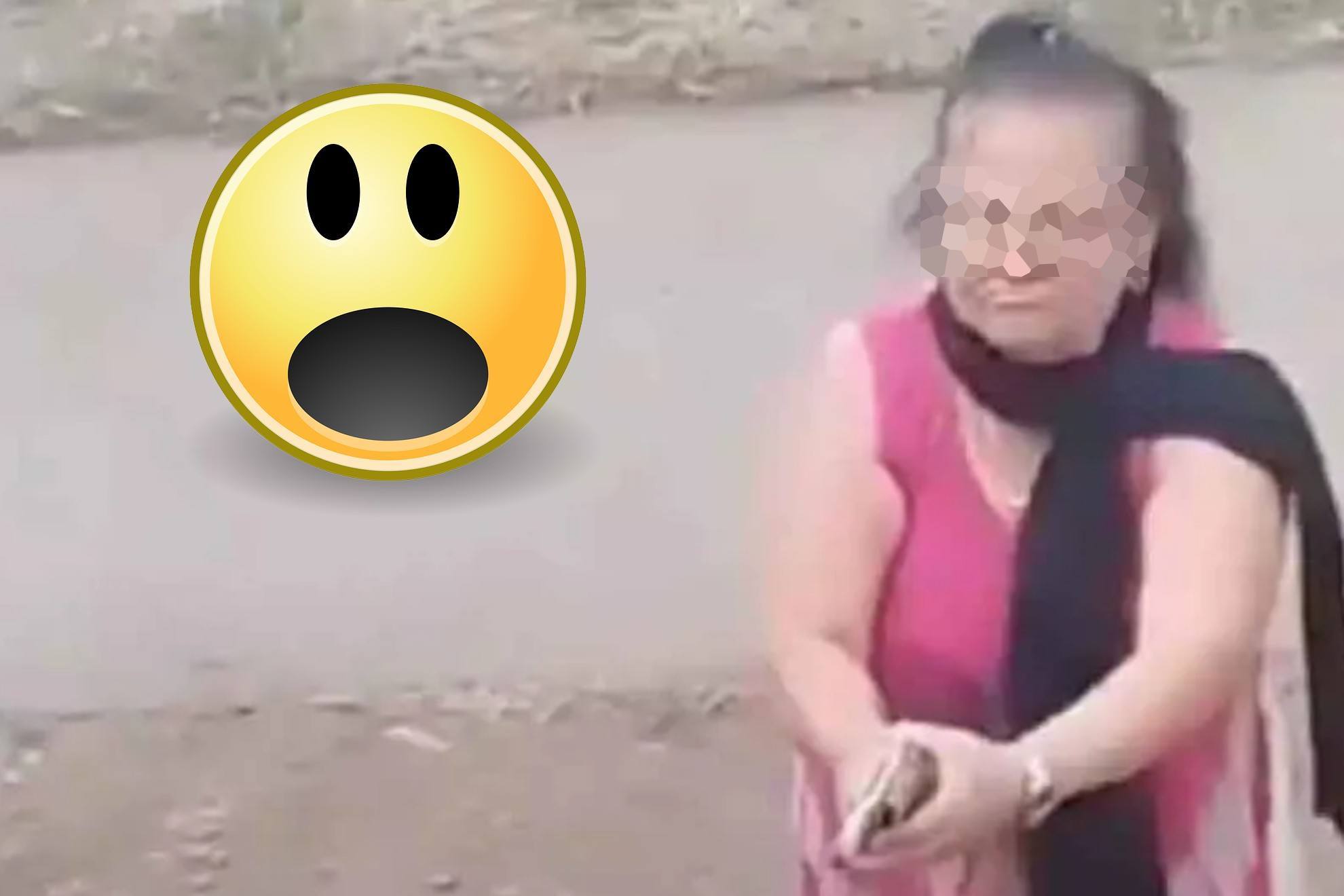 Do�a Carlota fue captada asesinando a dos personas a balazos en Chalco