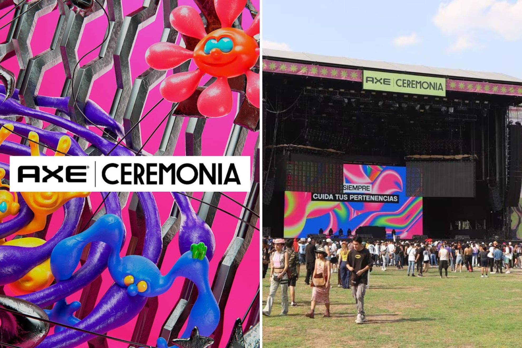 Axe Ceremonia 2025 lineup del s�bado 5 de abril: cartel completo, mapa y escenarios