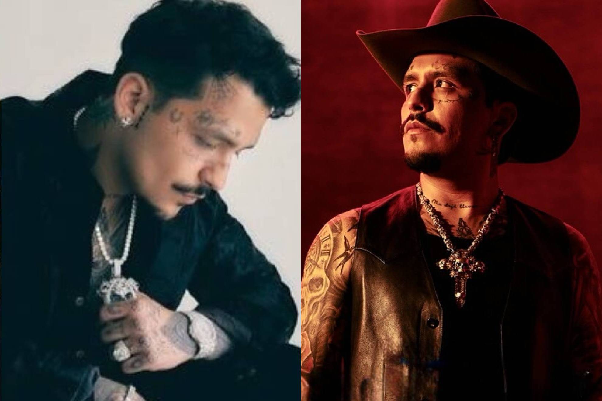 Christian Nodal rechaza censura a artistas por narcocorridos en M�xico.