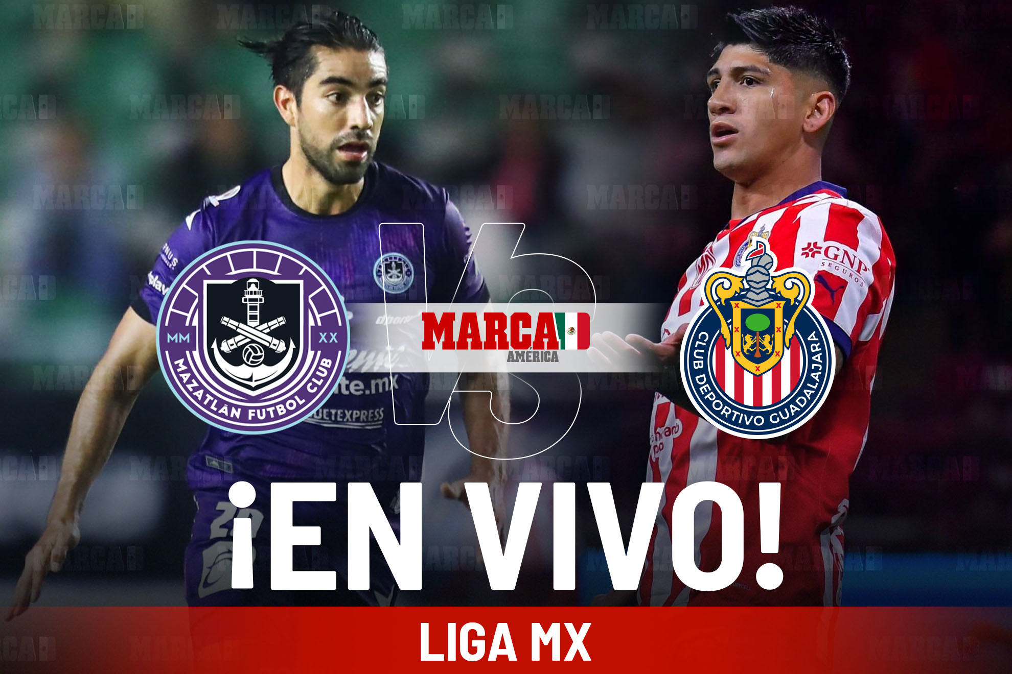 Mazatl�n vs Chivas EN VIVO hoy. Partido del Guadalajara - Liga MX 2025