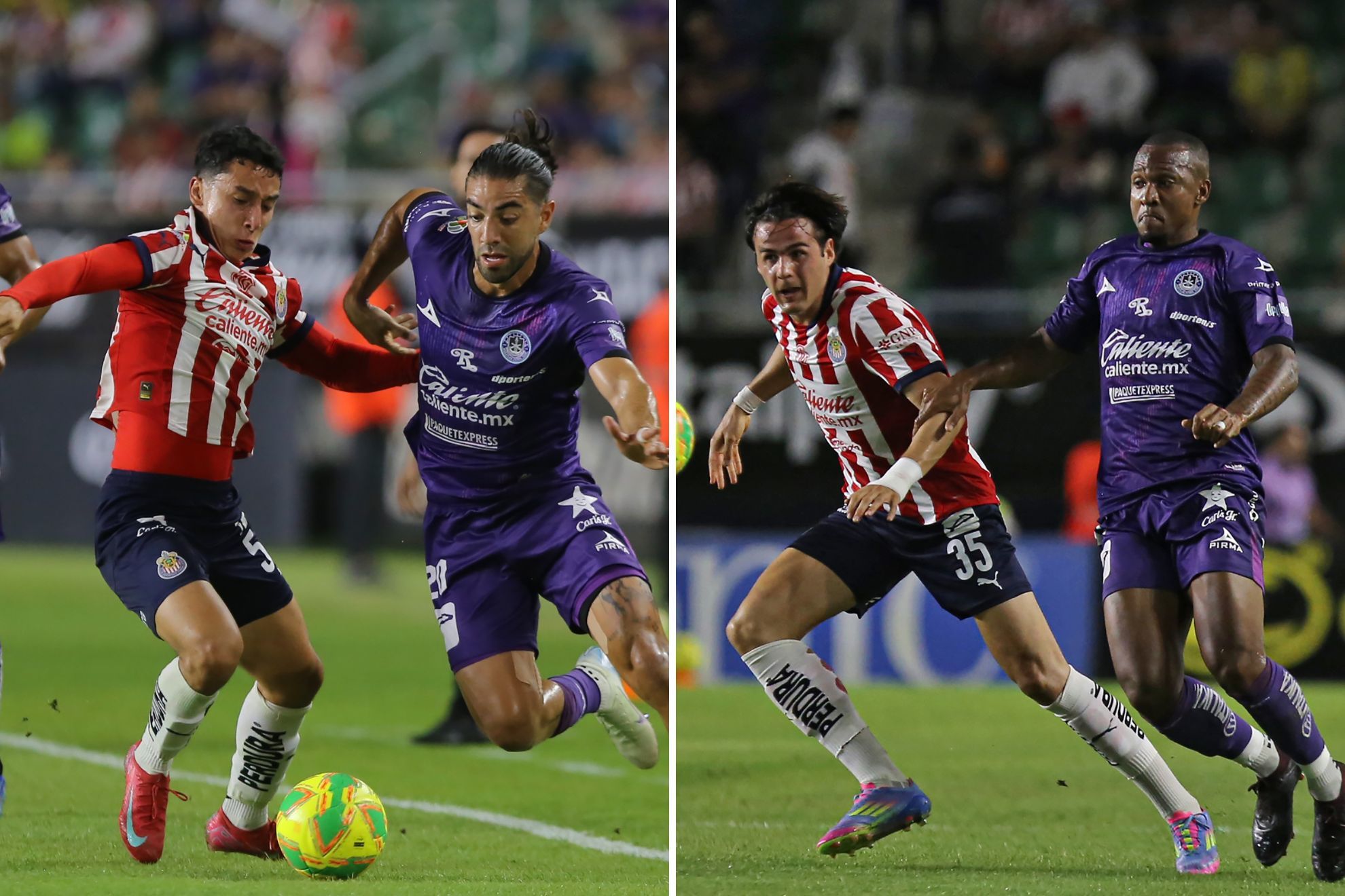 Goles y Resumen Mazatl�n vs Chivas: Con arbitraje pol�mico, Guadalajara se queda con 9 y logra sacar un empate en Mazatl�n