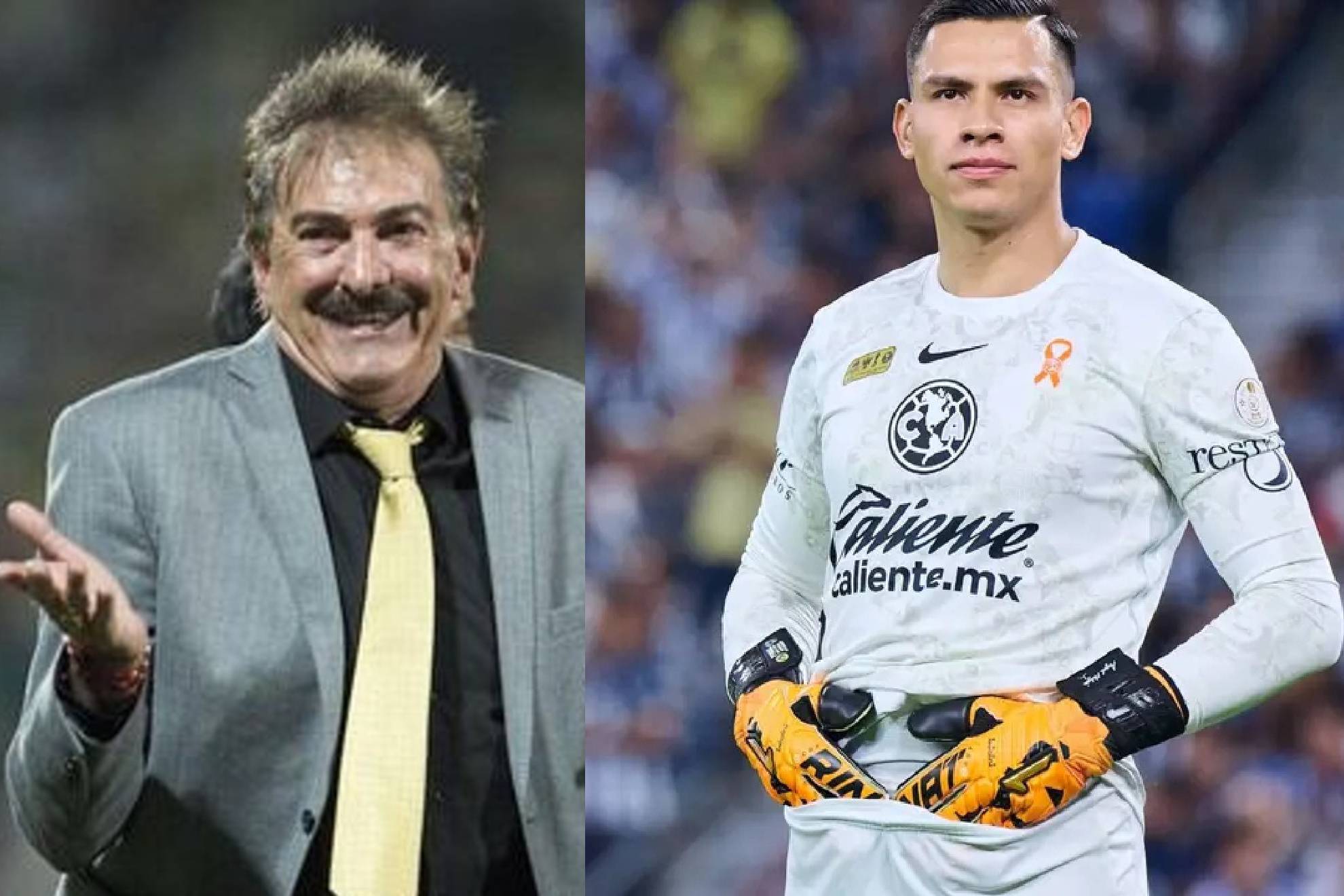 Ricardo La Volpe se�al� un error de Luis �ngel Malag�n en el Am�rica - Cruz Azul de Concachampions
