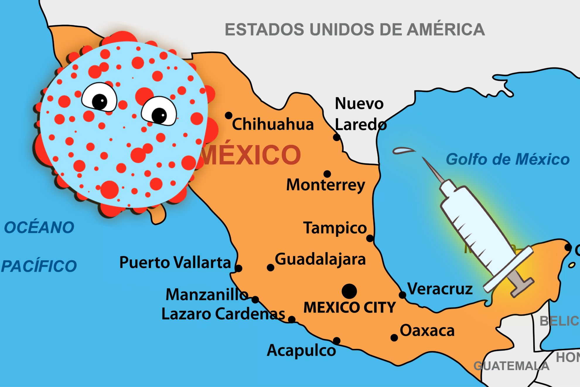 SARAMPI�N en M�xico 2025.